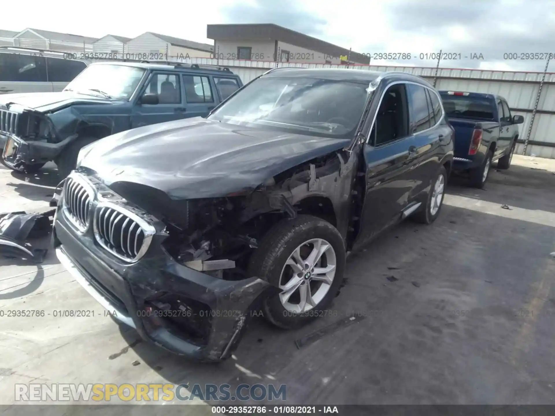 2 Photograph of a damaged car 5UXTR9C50KLD92818 BMW X3 2019