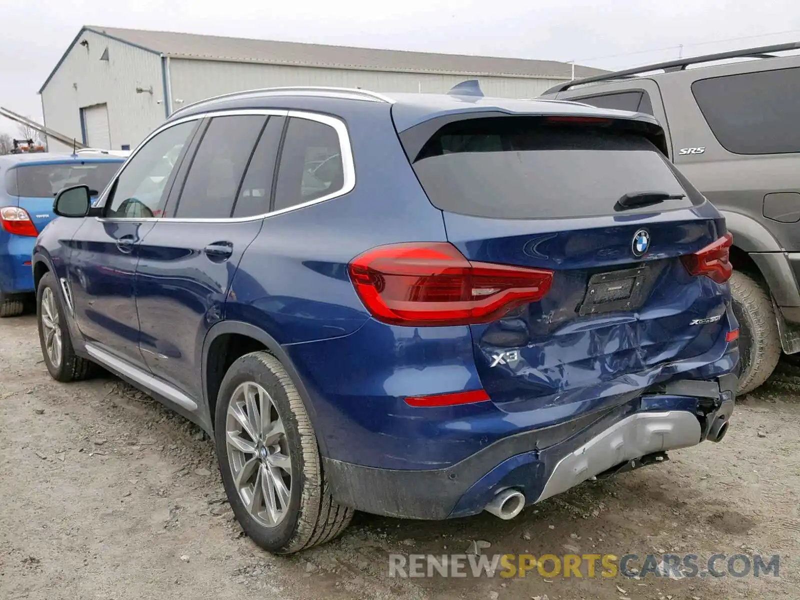 3 Photograph of a damaged car 5UXTR9C50KLD93189 BMW X3 2019