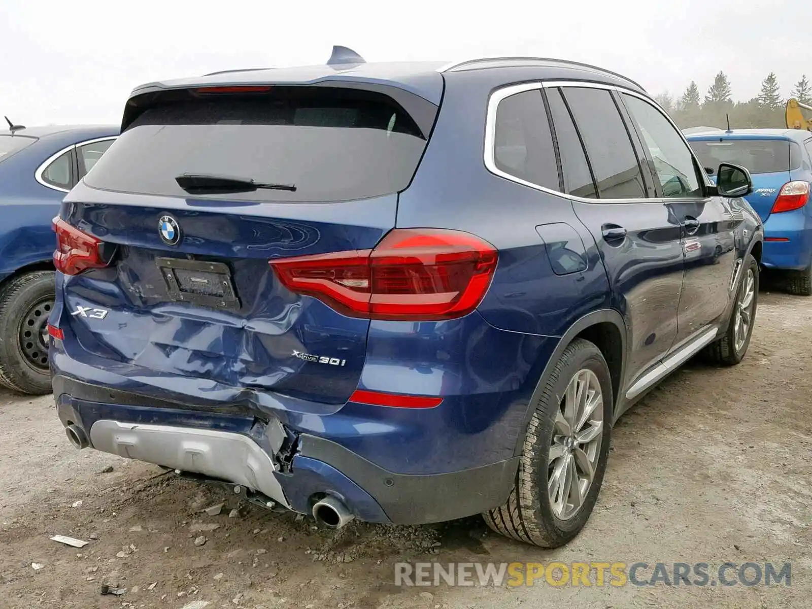 4 Photograph of a damaged car 5UXTR9C50KLD93189 BMW X3 2019