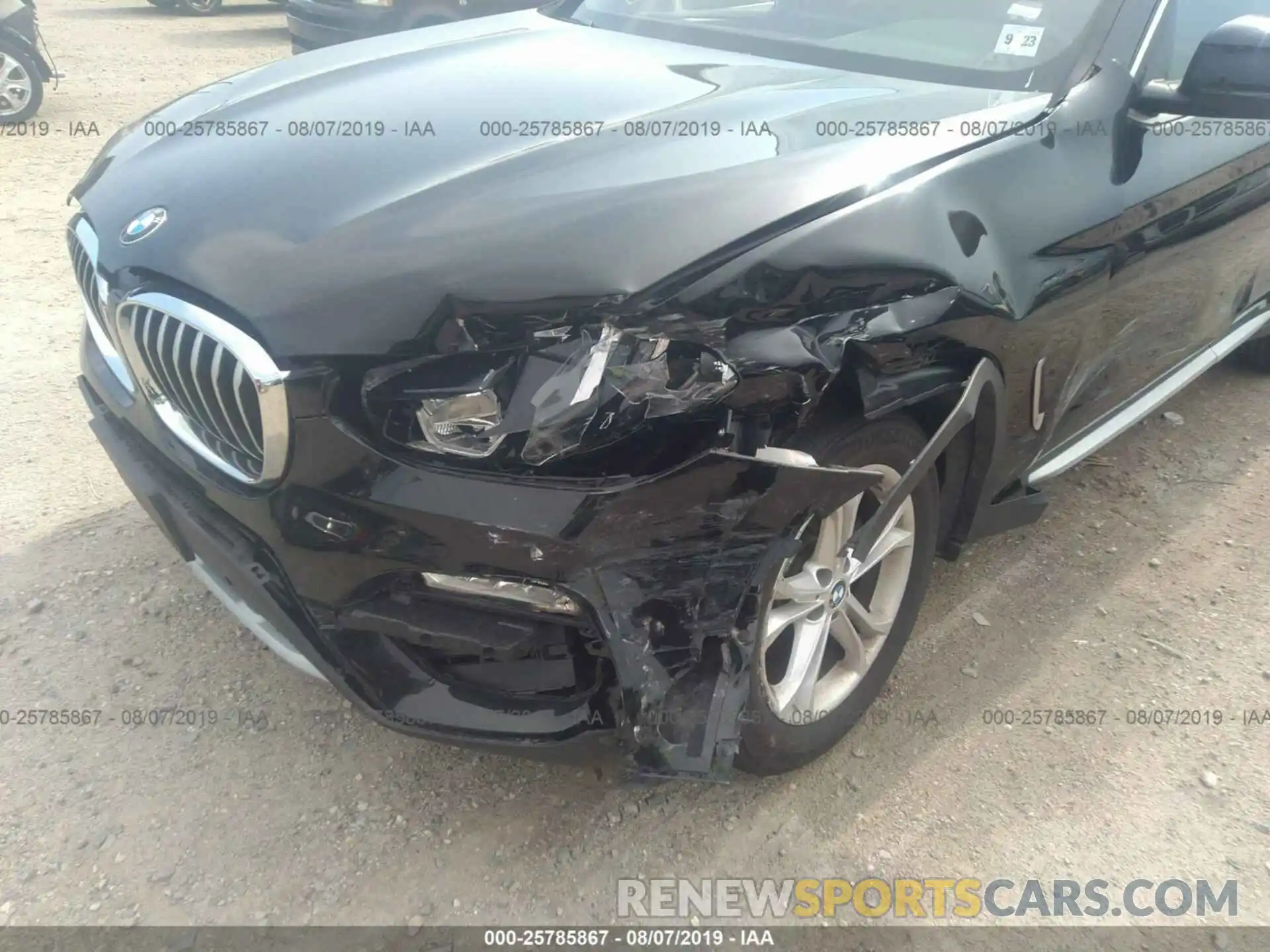 6 Photograph of a damaged car 5UXTR9C50KLD94357 BMW X3 2019