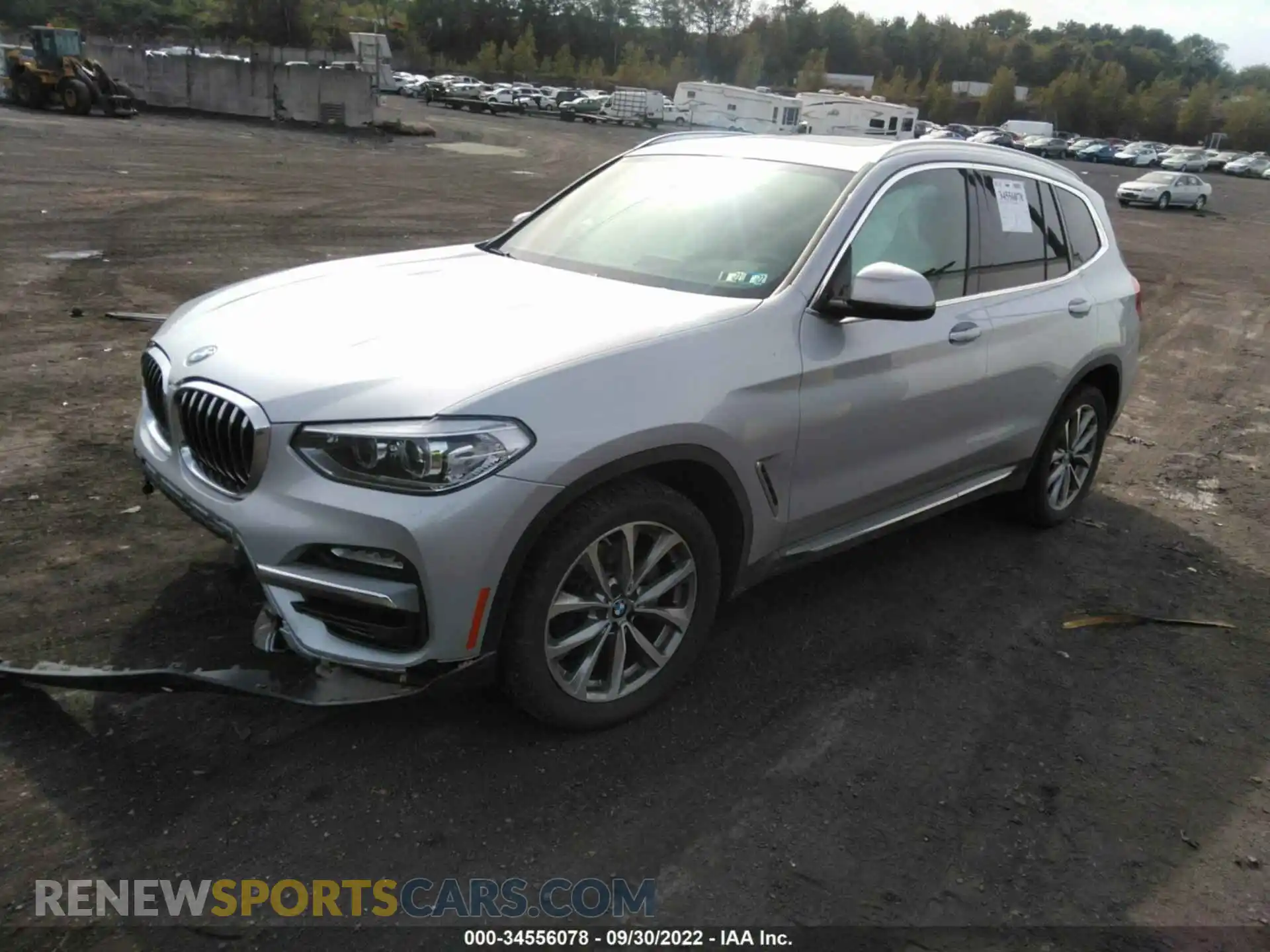 2 Photograph of a damaged car 5UXTR9C50KLE13067 BMW X3 2019