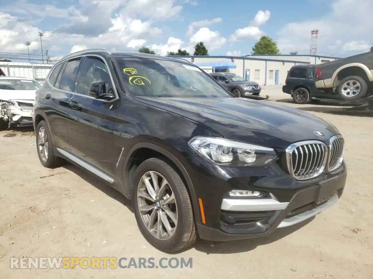 1 Photograph of a damaged car 5UXTR9C50KLE15269 BMW X3 2019