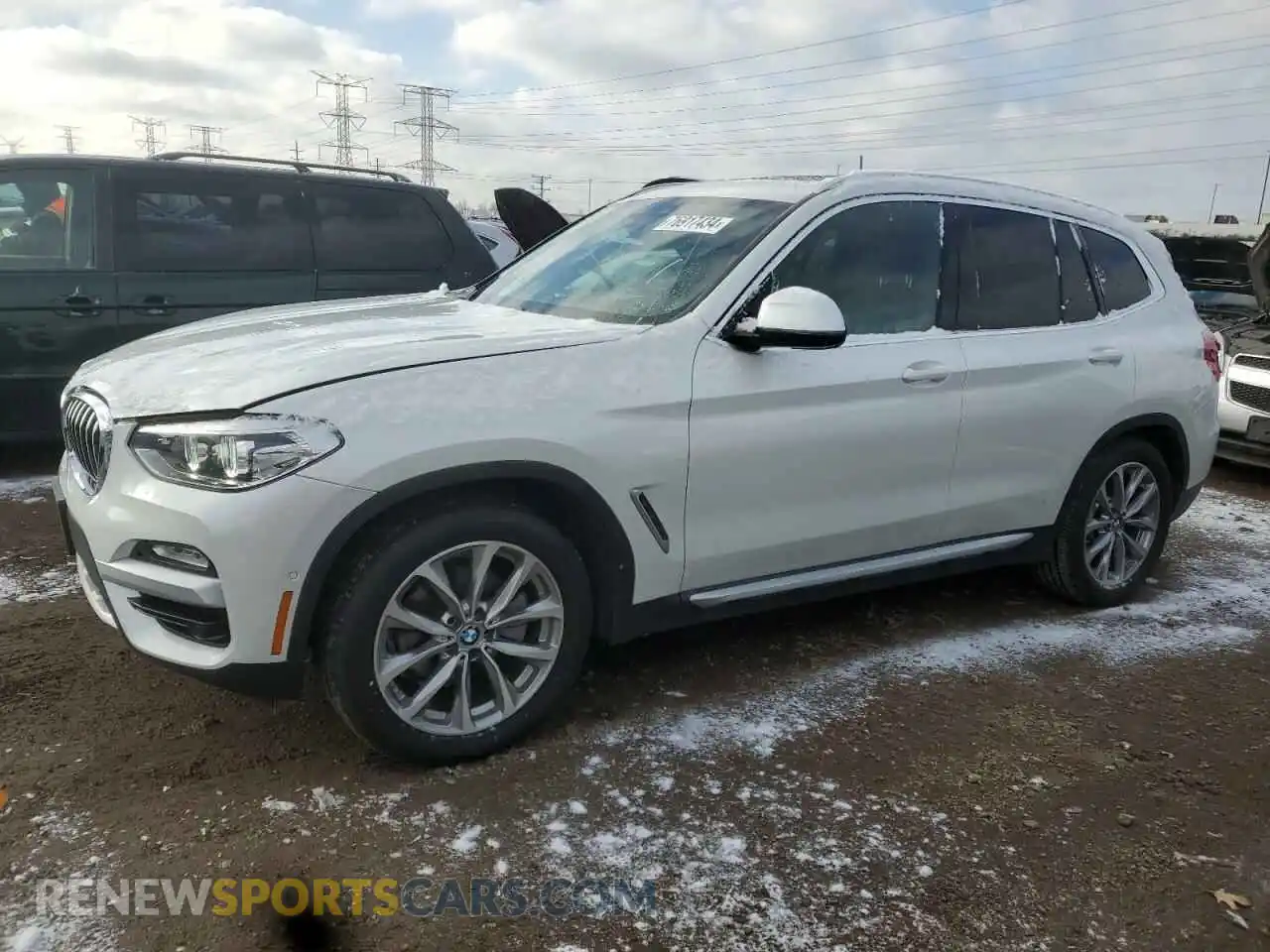 1 Photograph of a damaged car 5UXTR9C50KLP83478 BMW X3 2019