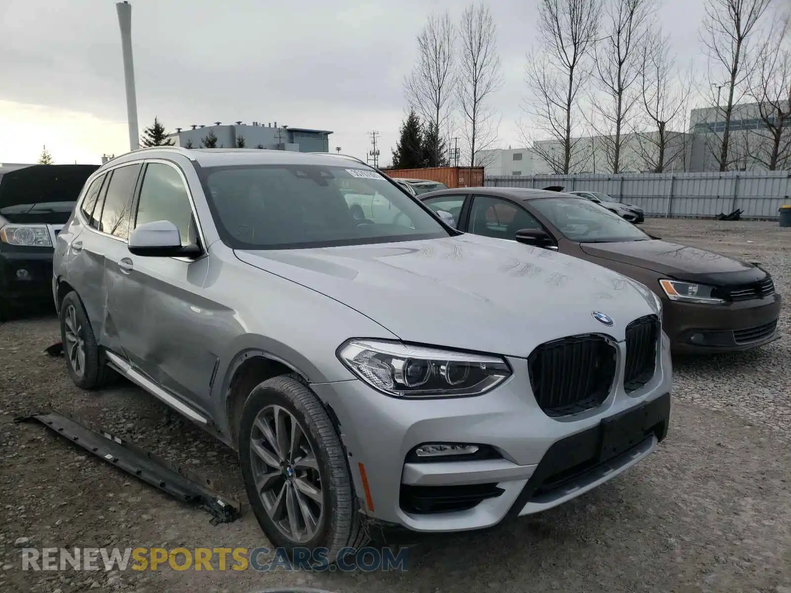 1 Photograph of a damaged car 5UXTR9C50KLP87711 BMW X3 2019