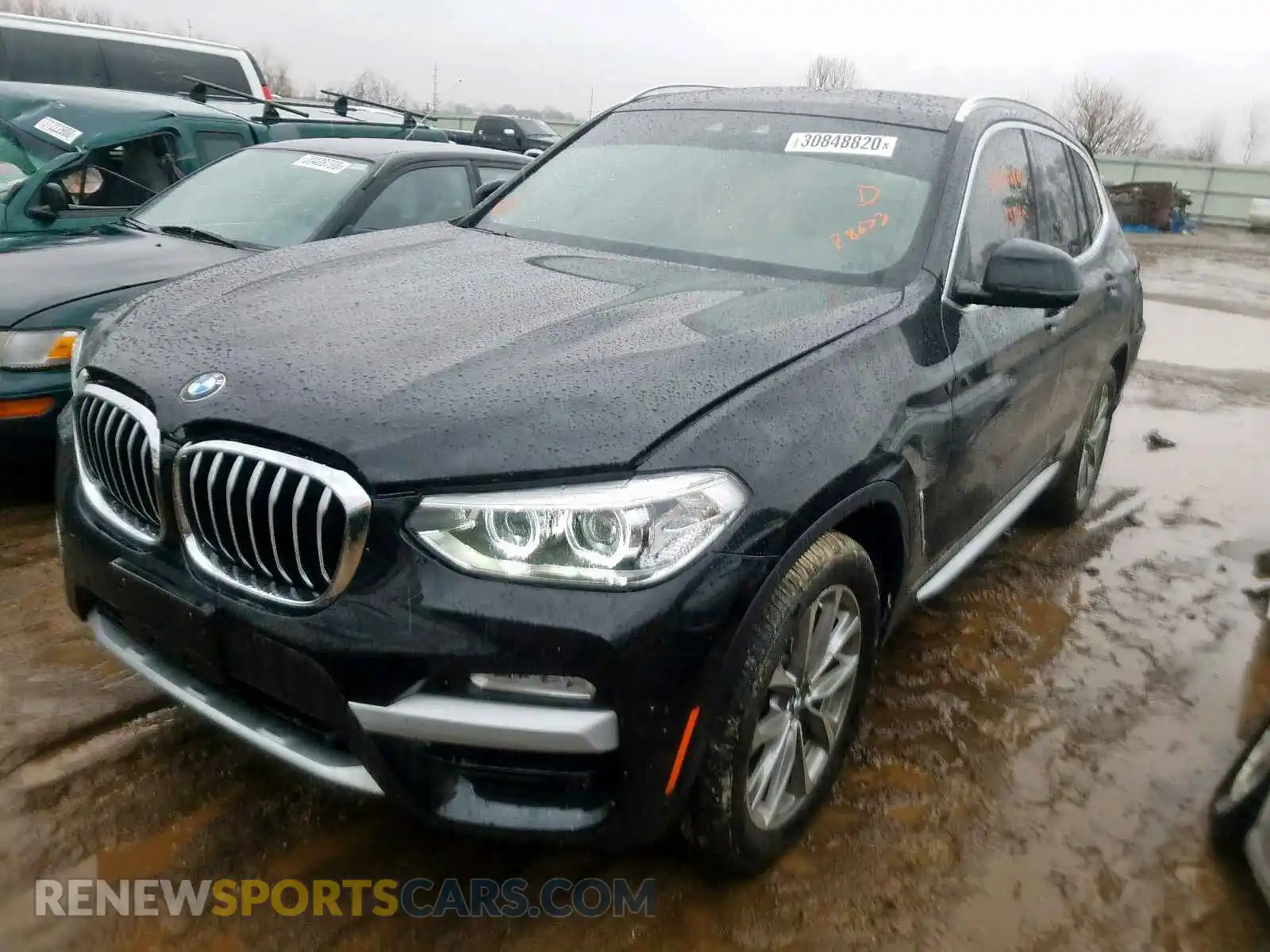 2 Photograph of a damaged car 5UXTR9C50KLP88633 BMW X3 2019