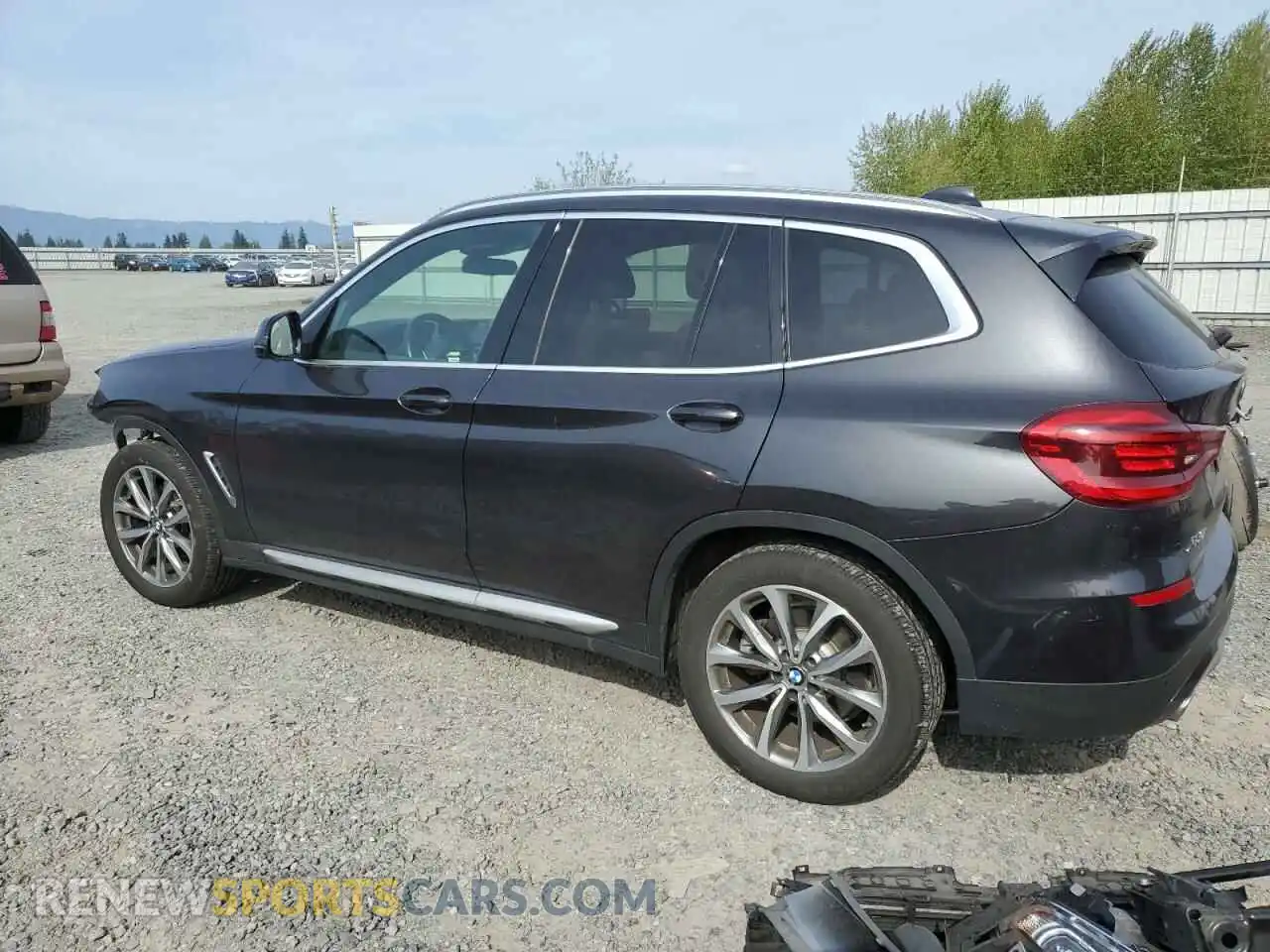 2 Photograph of a damaged car 5UXTR9C50KLP90236 BMW X3 2019