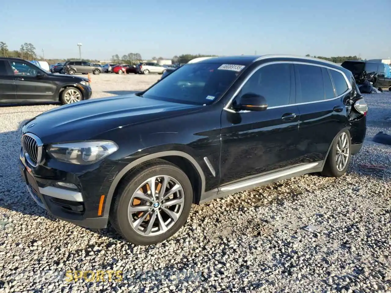 1 Photograph of a damaged car 5UXTR9C50KLP97980 BMW X3 2019