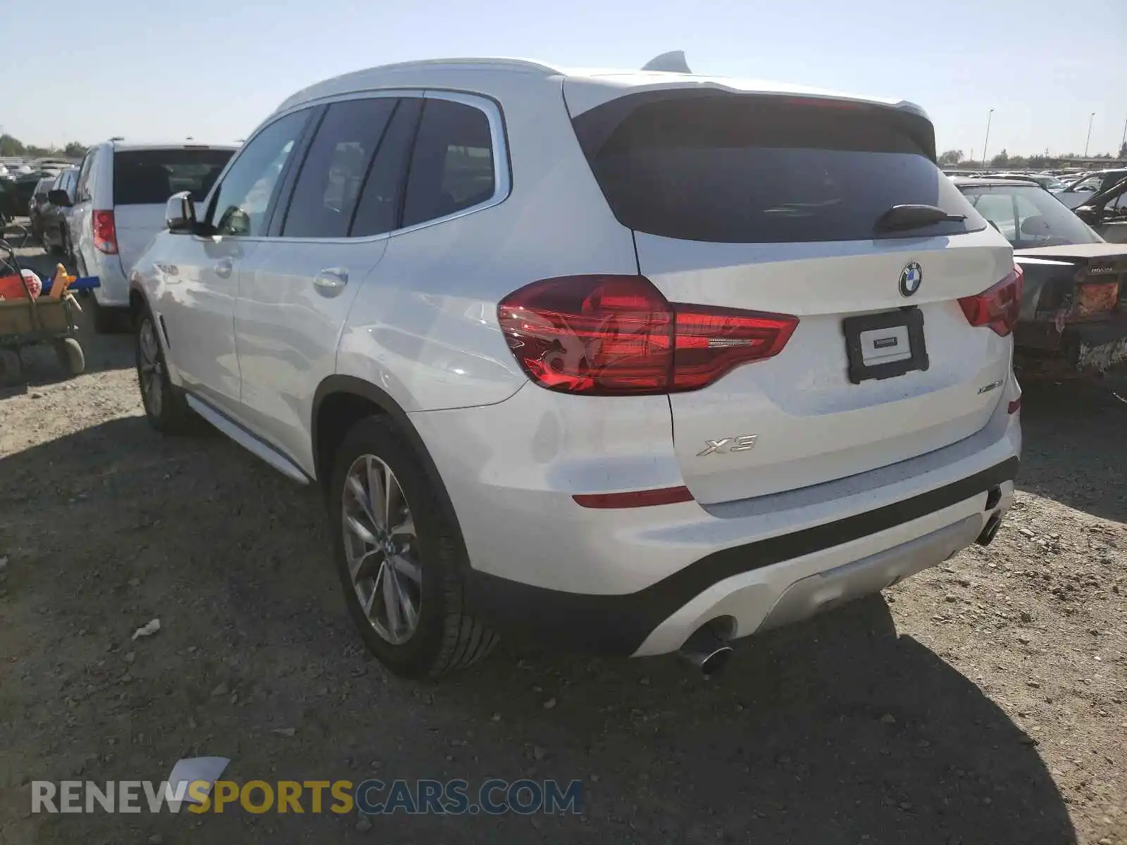 3 Photograph of a damaged car 5UXTR9C50KLR08091 BMW X3 2019