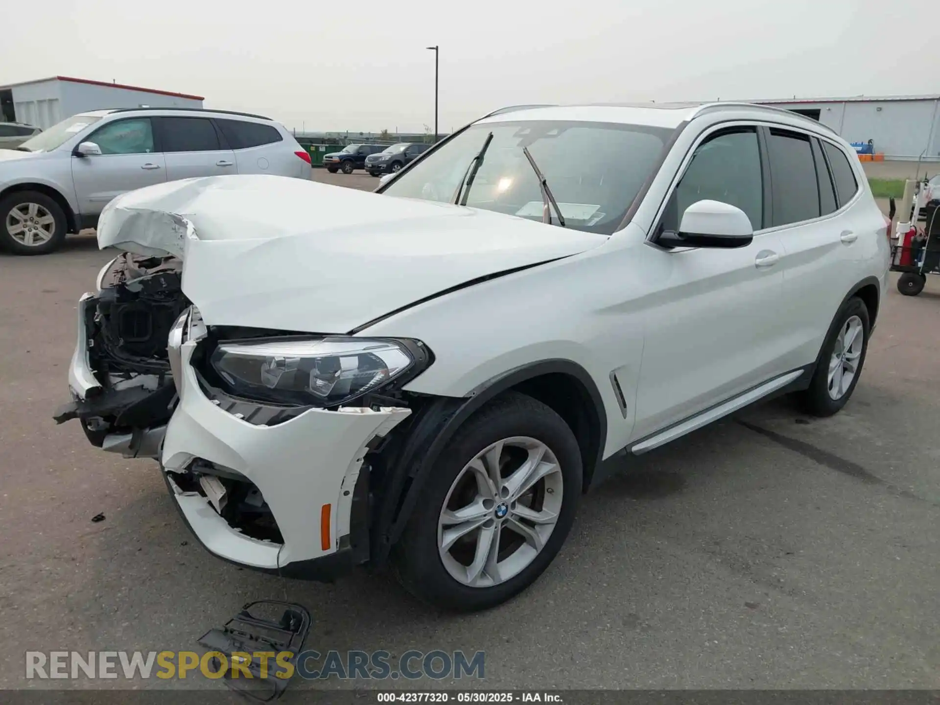 2 Photograph of a damaged car 5UXTR9C50KLR10195 BMW X3 2019