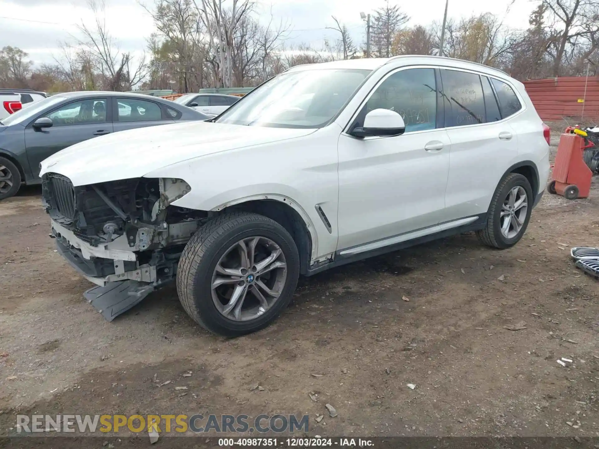 2 Photograph of a damaged car 5UXTR9C51KLD91533 BMW X3 2019