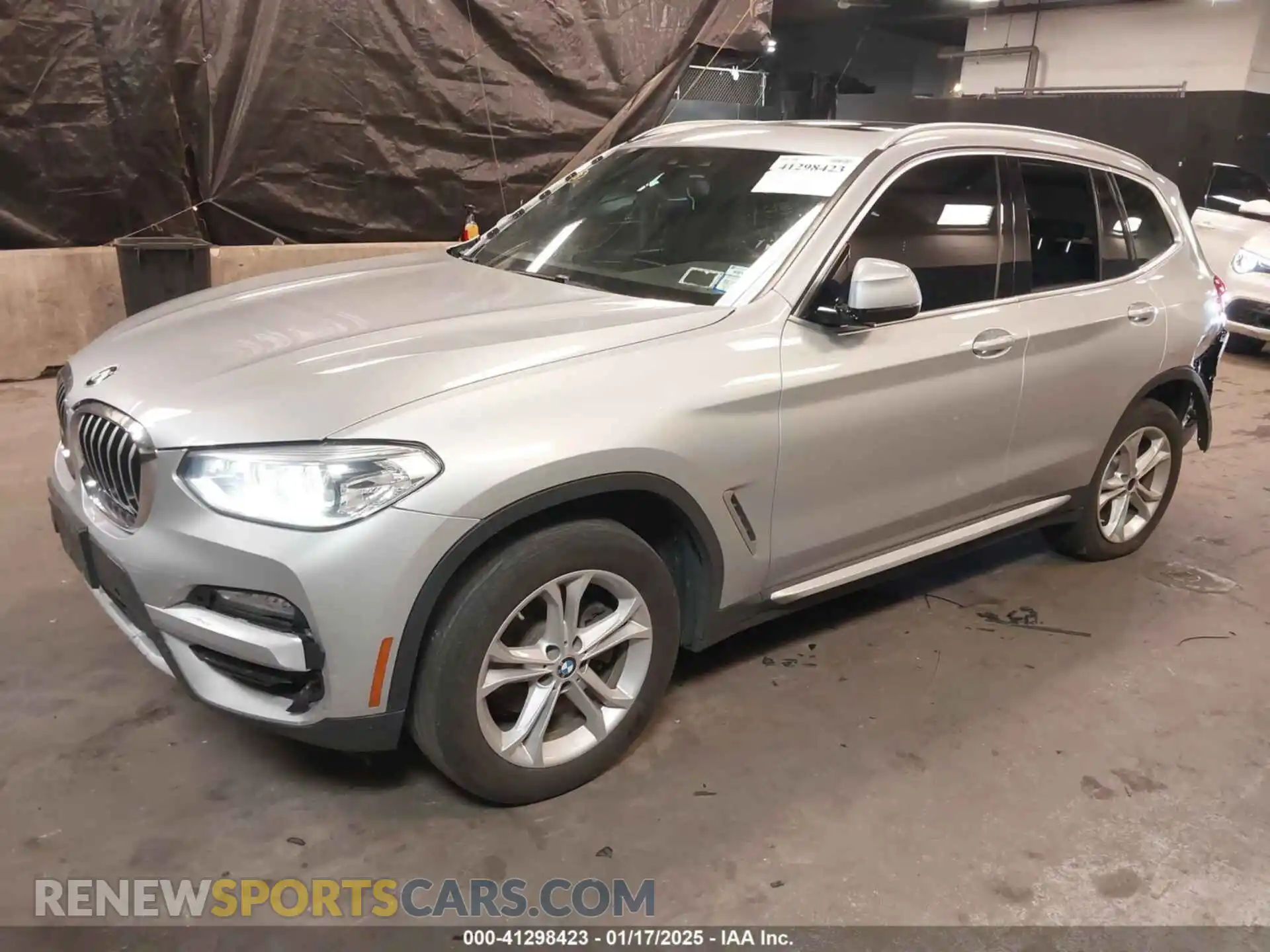 2 Photograph of a damaged car 5UXTR9C51KLD92097 BMW X3 2019