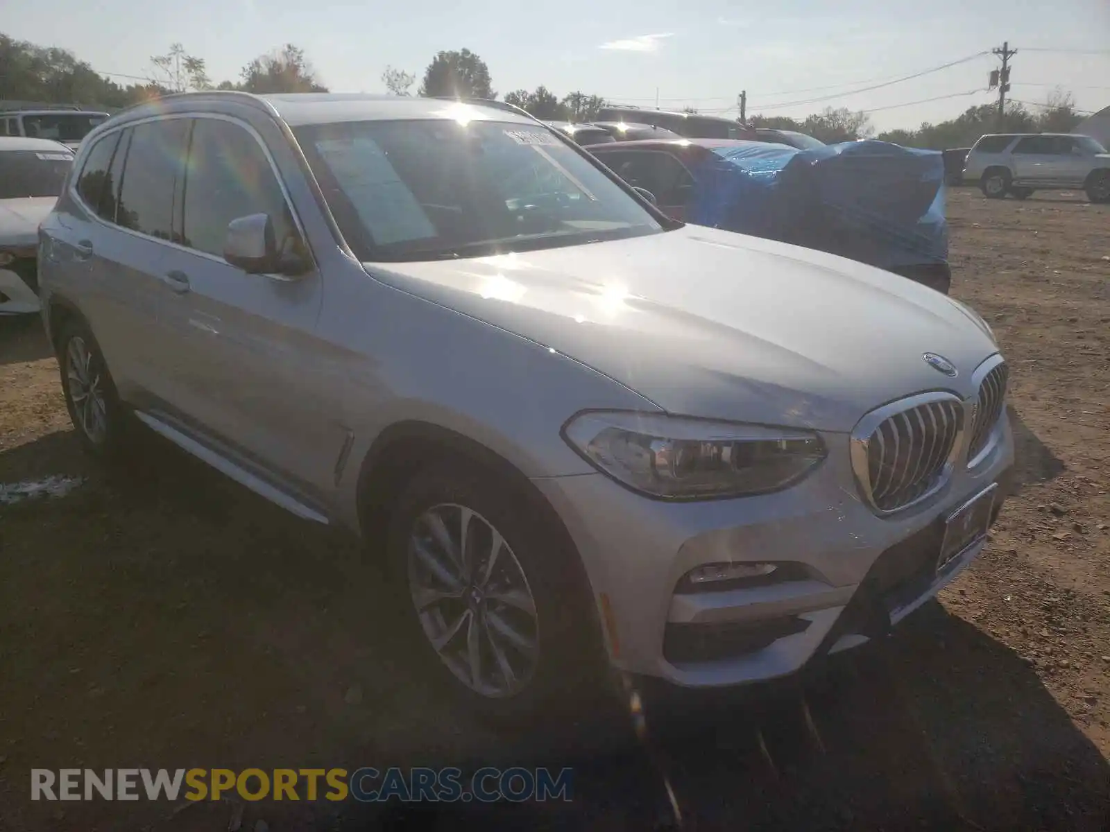 1 Photograph of a damaged car 5UXTR9C51KLD94271 BMW X3 2019