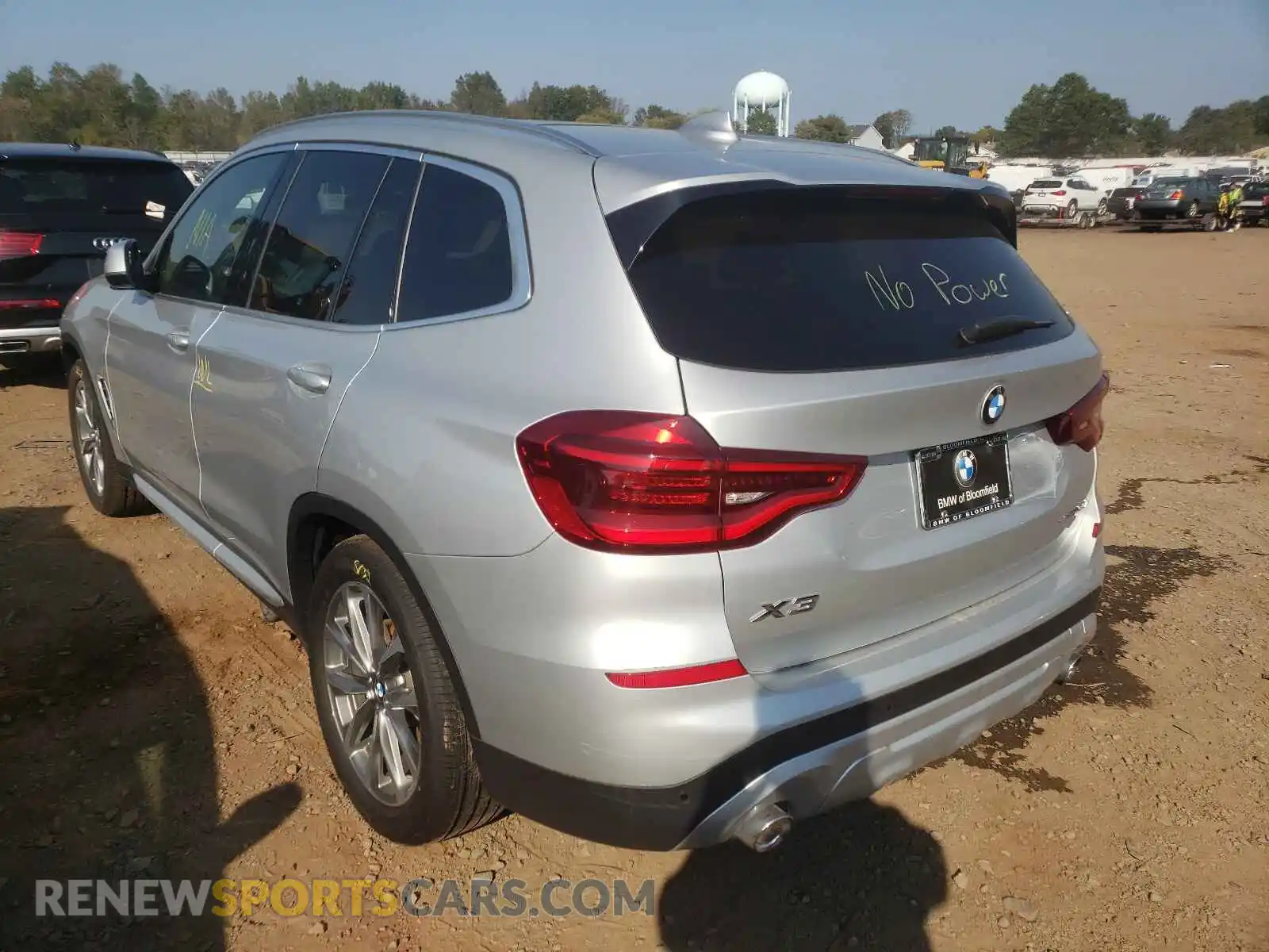 3 Photograph of a damaged car 5UXTR9C51KLD94271 BMW X3 2019
