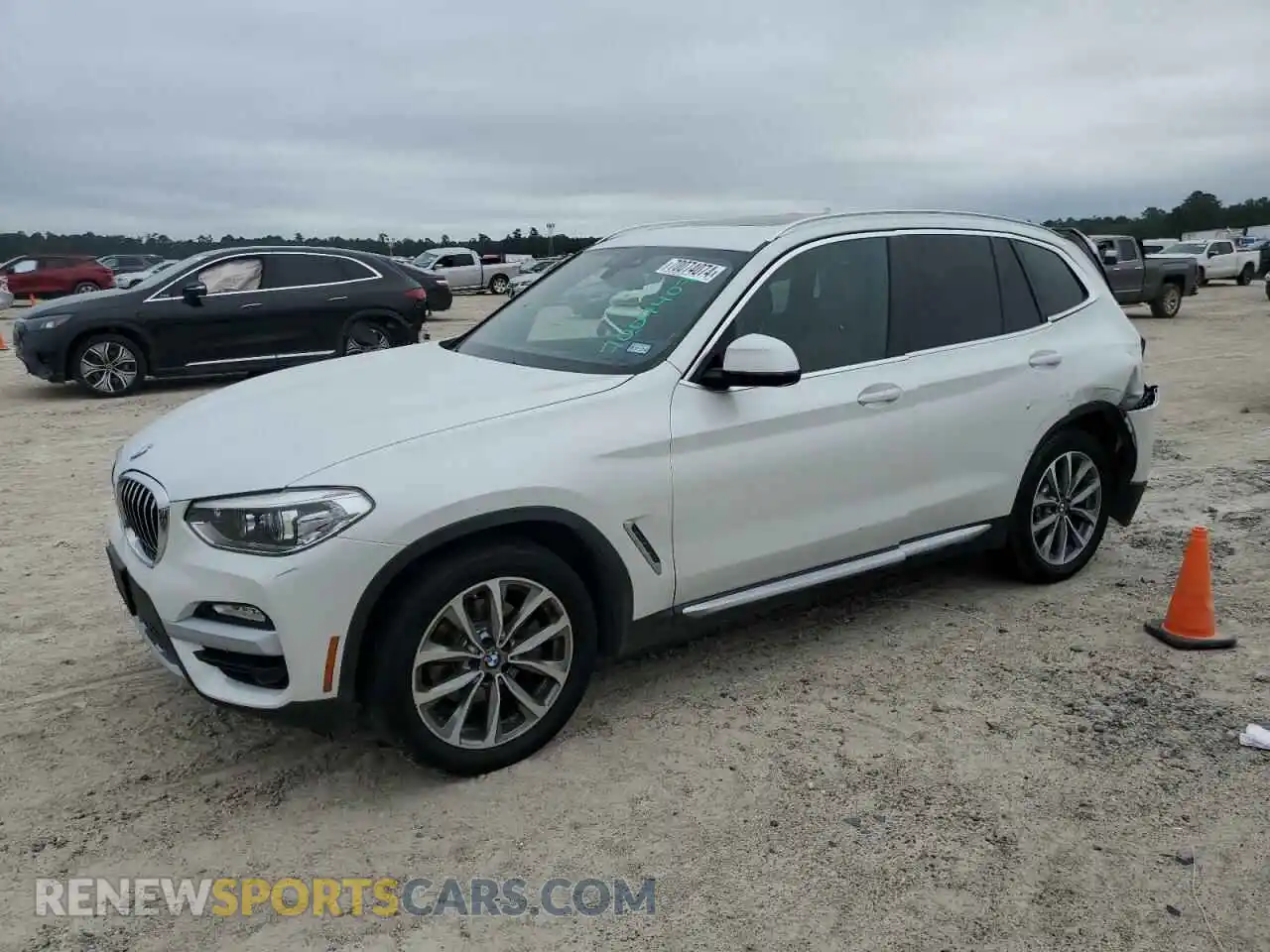 1 Photograph of a damaged car 5UXTR9C51KLD96456 BMW X3 2019