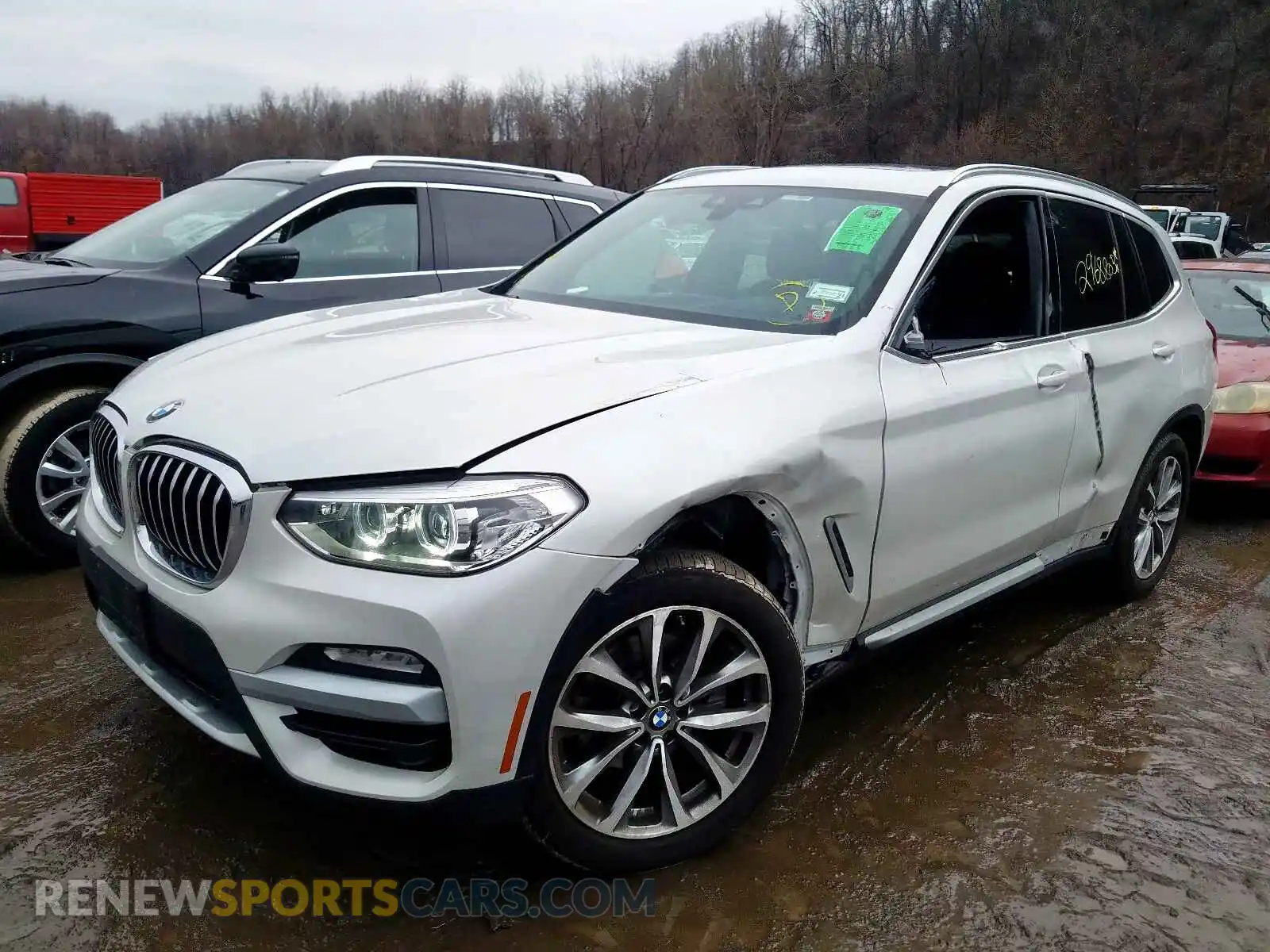 2 Photograph of a damaged car 5UXTR9C51KLD98773 BMW X3 2019