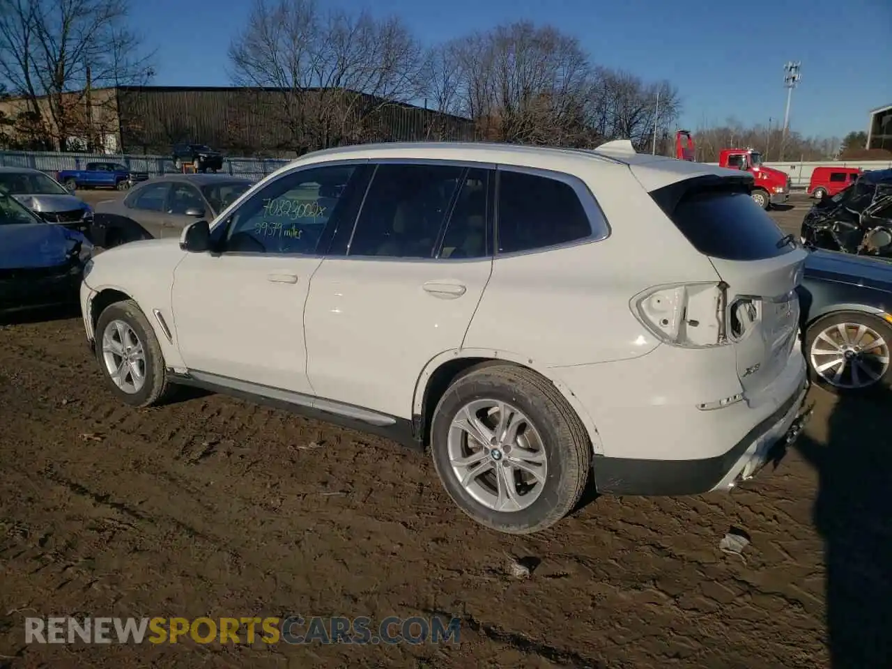 2 Photograph of a damaged car 5UXTR9C51KLE15880 BMW X3 2019