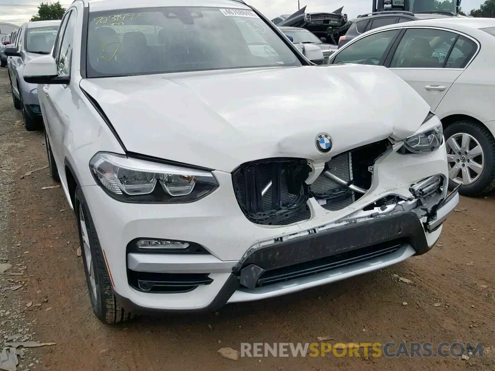 9 Photograph of a damaged car 5UXTR9C51KLE18309 BMW X3 2019