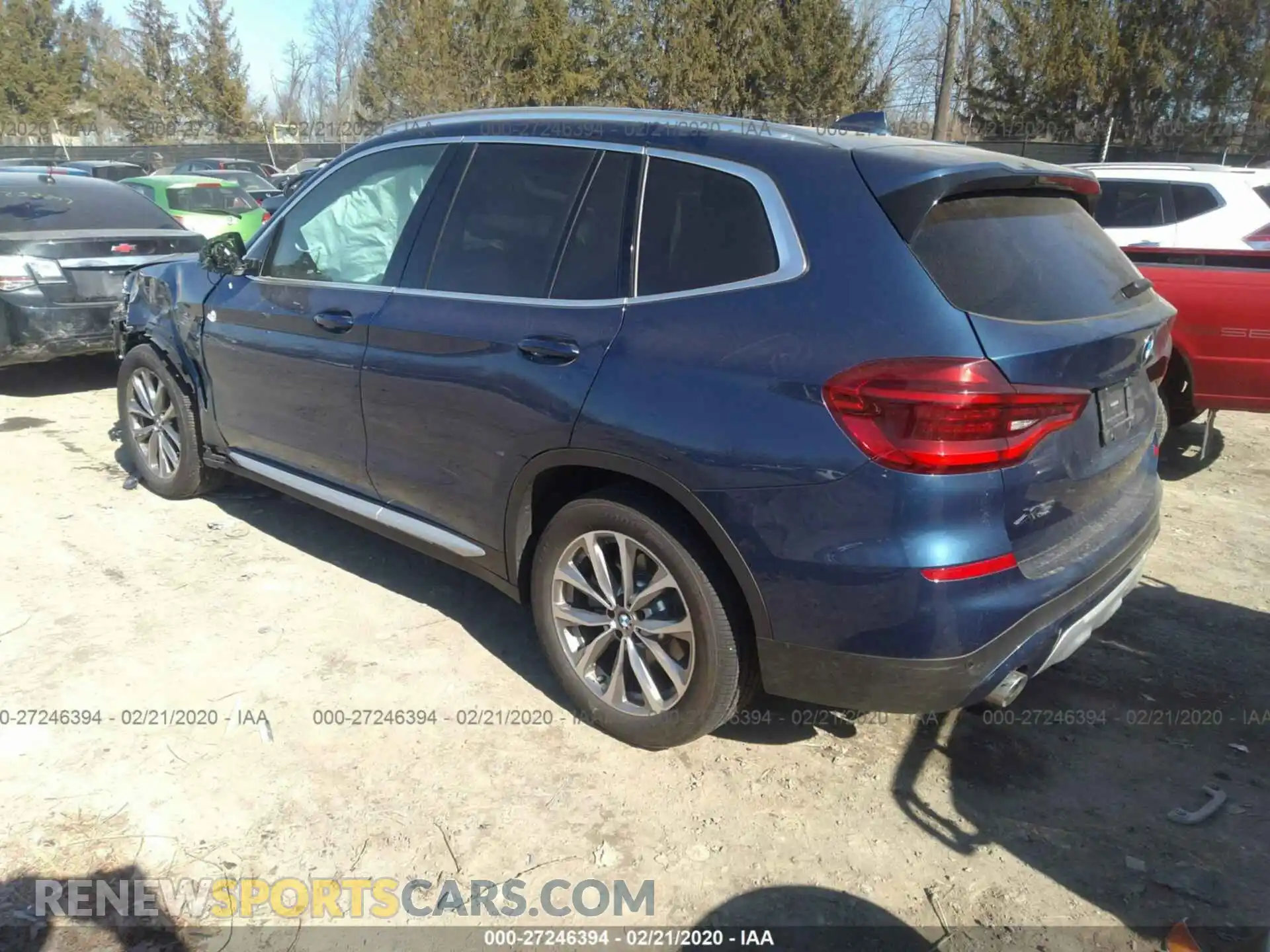 3 Photograph of a damaged car 5UXTR9C51KLE19802 BMW X3 2019