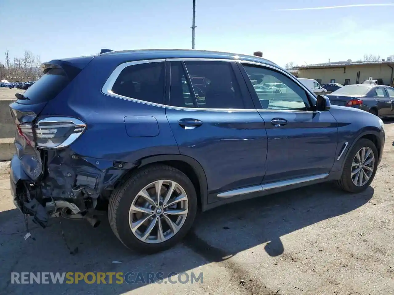3 Photograph of a damaged car 5UXTR9C51KLE21615 BMW X3 2019