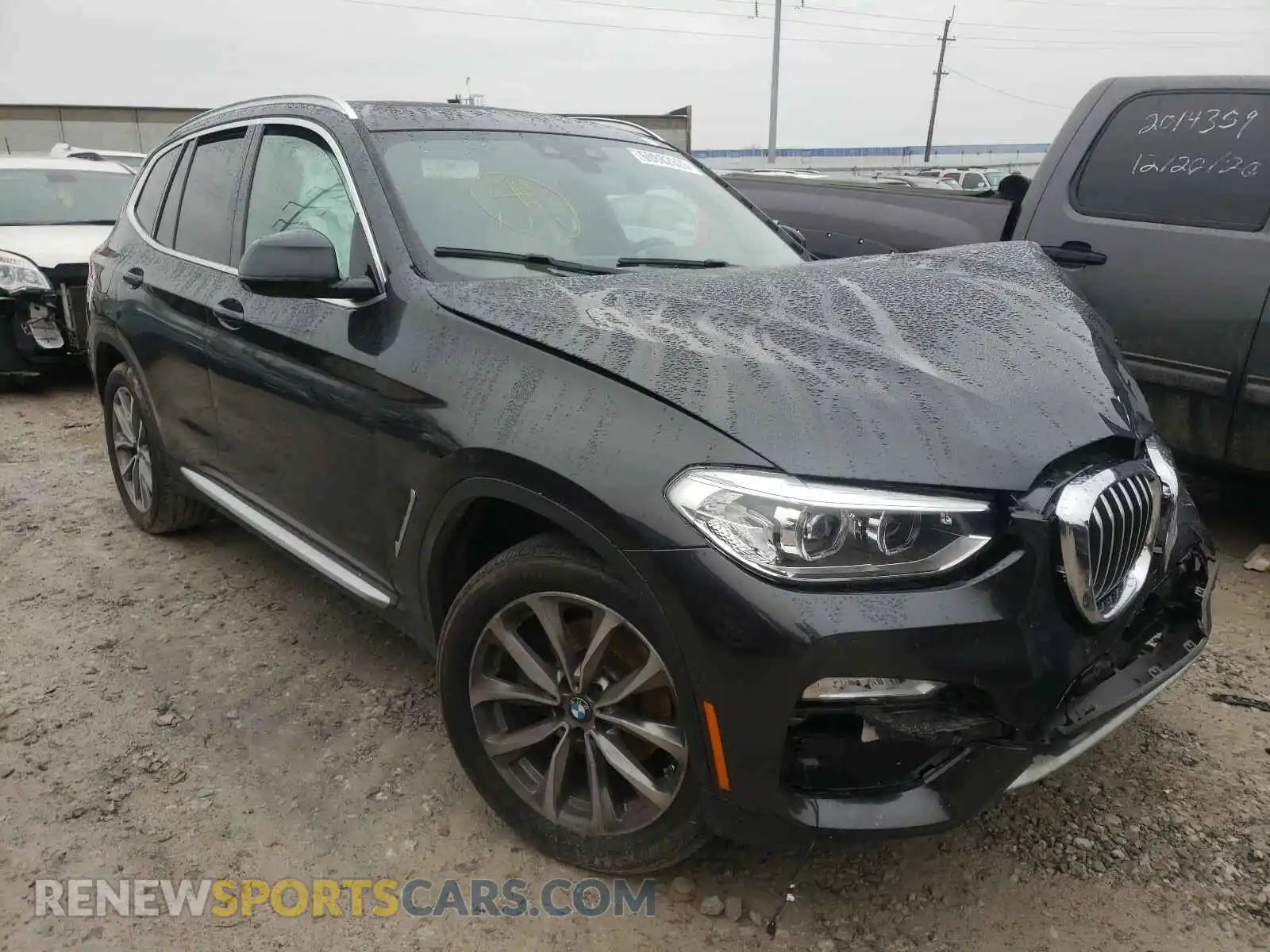 1 Photograph of a damaged car 5UXTR9C51KLP81139 BMW X3 2019