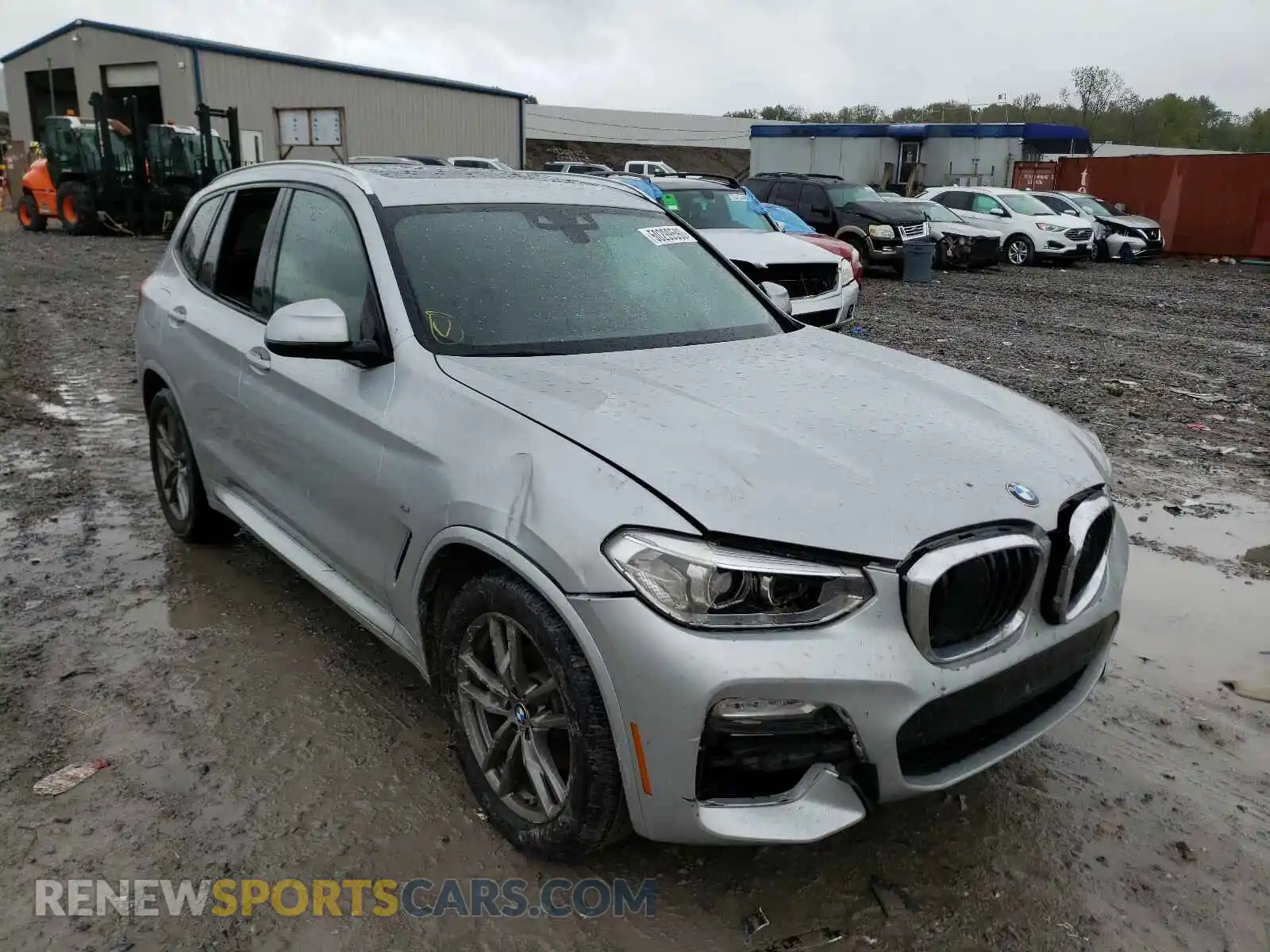 1 Photograph of a damaged car 5UXTR9C51KLP83828 BMW X3 2019