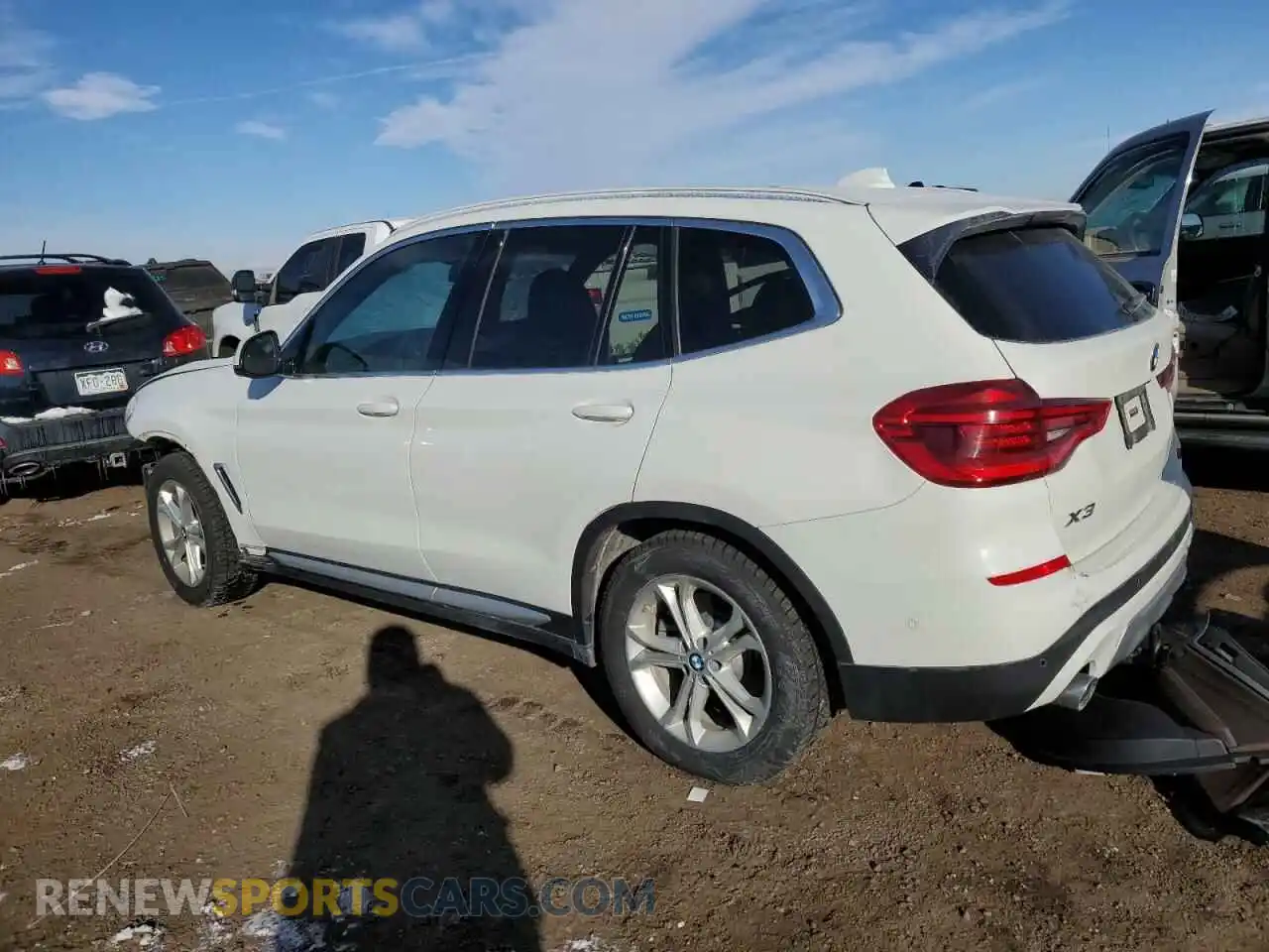 2 Photograph of a damaged car 5UXTR9C51KLP84090 BMW X3 2019