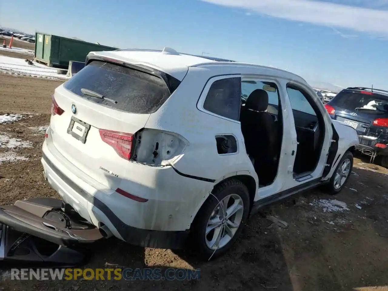 3 Photograph of a damaged car 5UXTR9C51KLP84090 BMW X3 2019