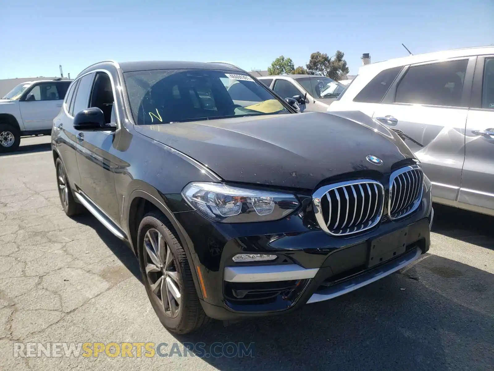 1 Photograph of a damaged car 5UXTR9C51KLP90925 BMW X3 2019