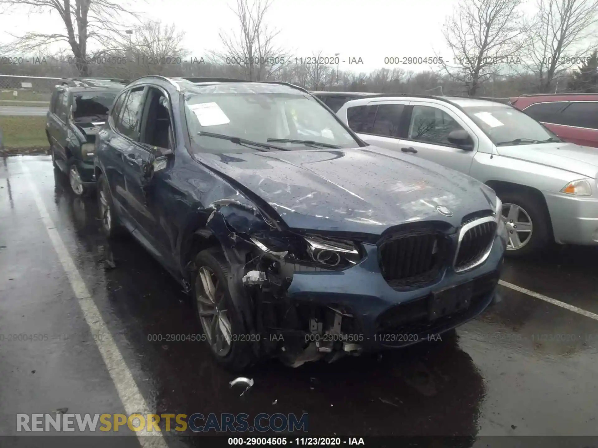 1 Photograph of a damaged car 5UXTR9C51KLP92027 BMW X3 2019