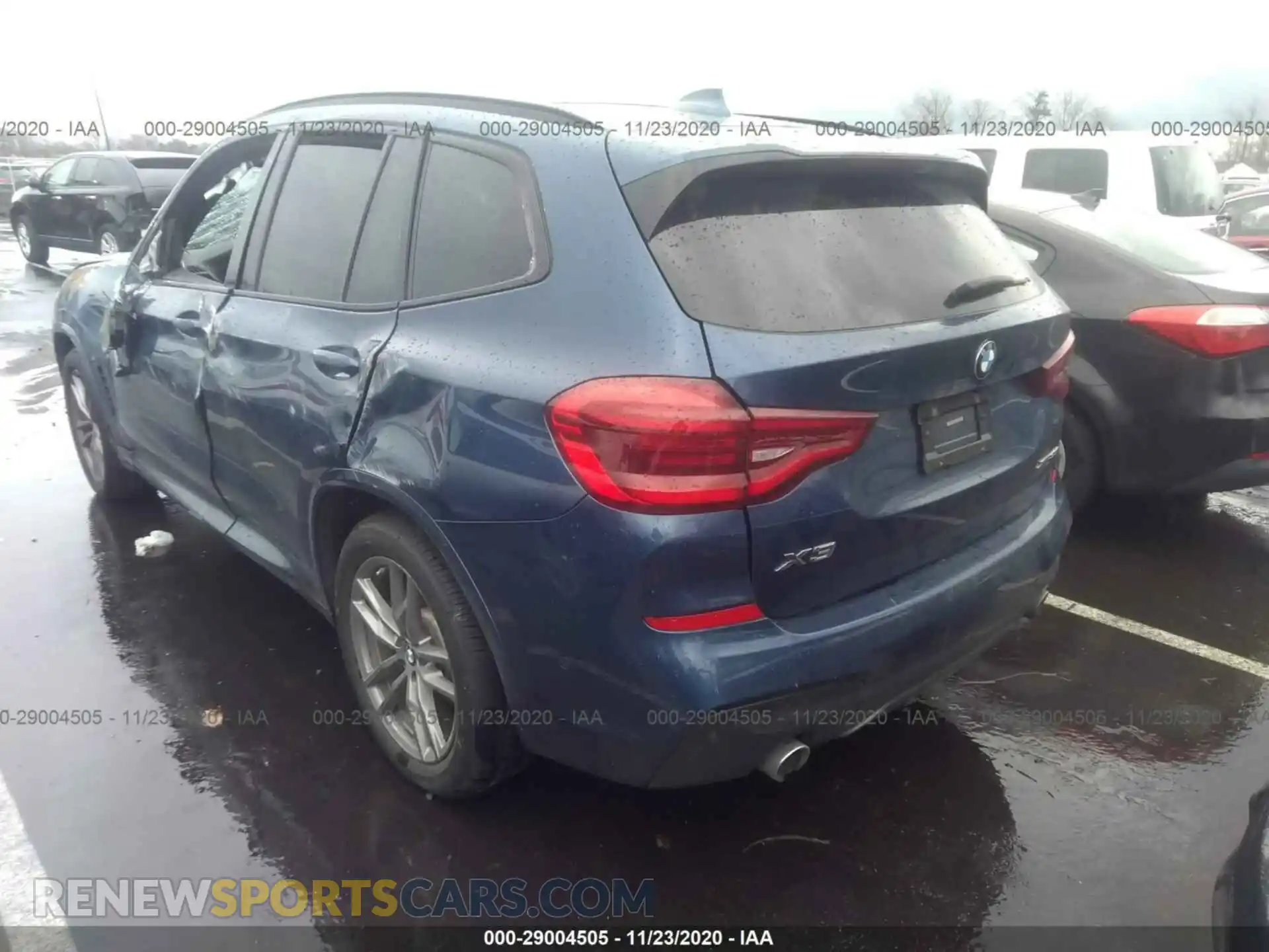 3 Photograph of a damaged car 5UXTR9C51KLP92027 BMW X3 2019