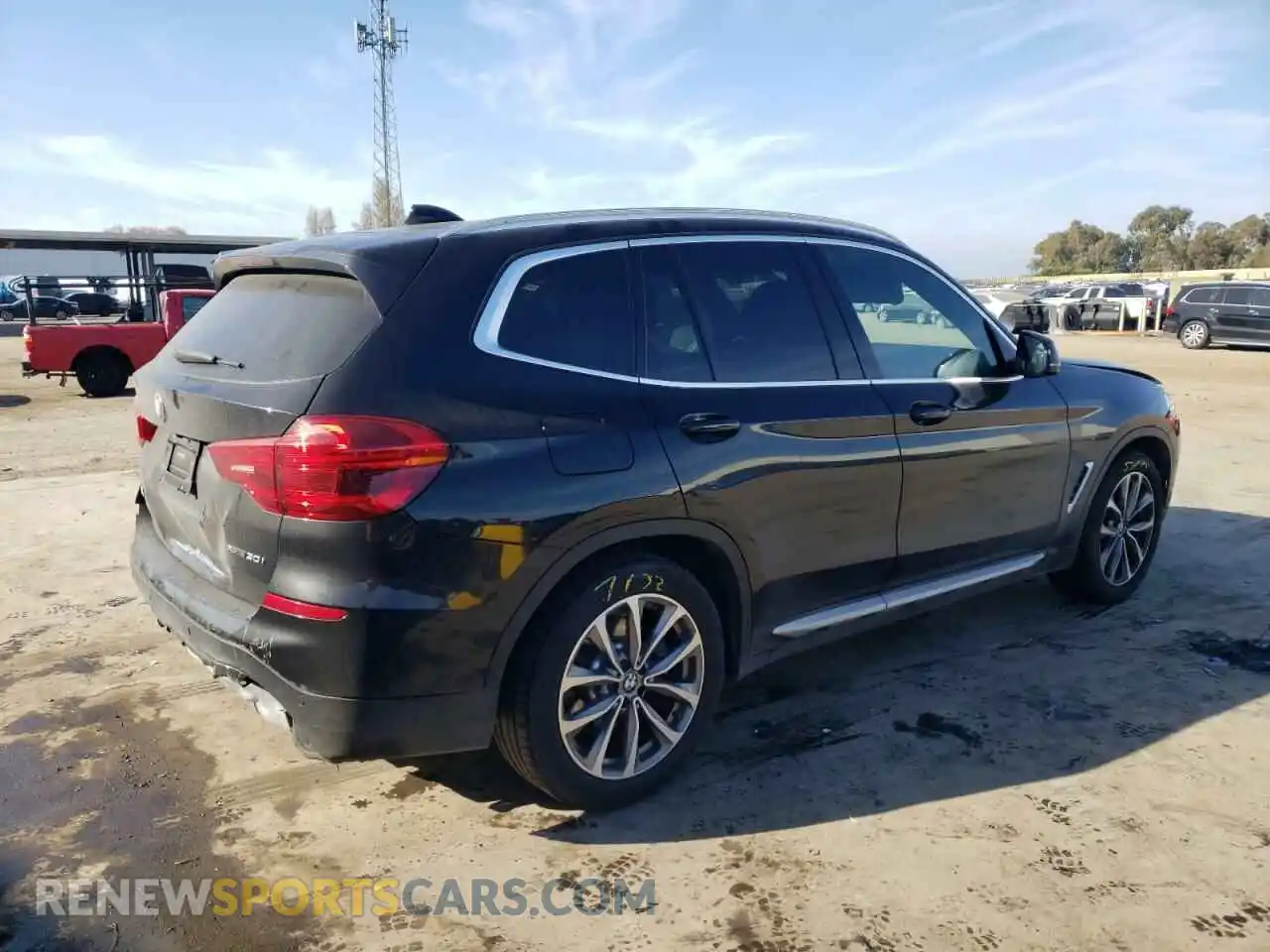 3 fotografías del automóvil dañado 5UXTR9C51KLP93176 BMW X3 2019