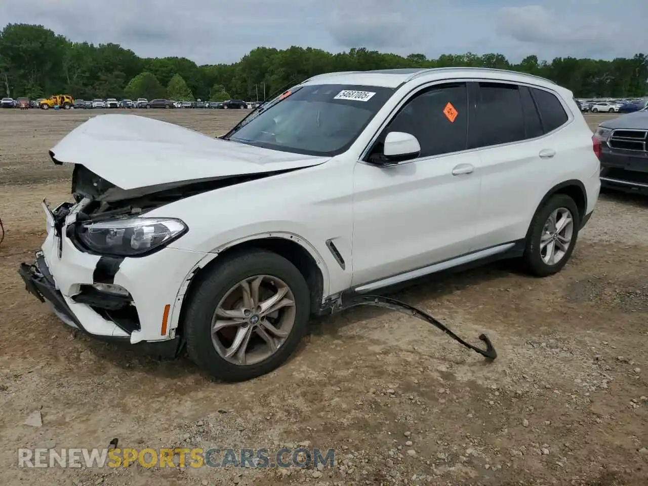 1 Photograph of a damaged car 5UXTR9C51KLP93386 BMW X3 2019