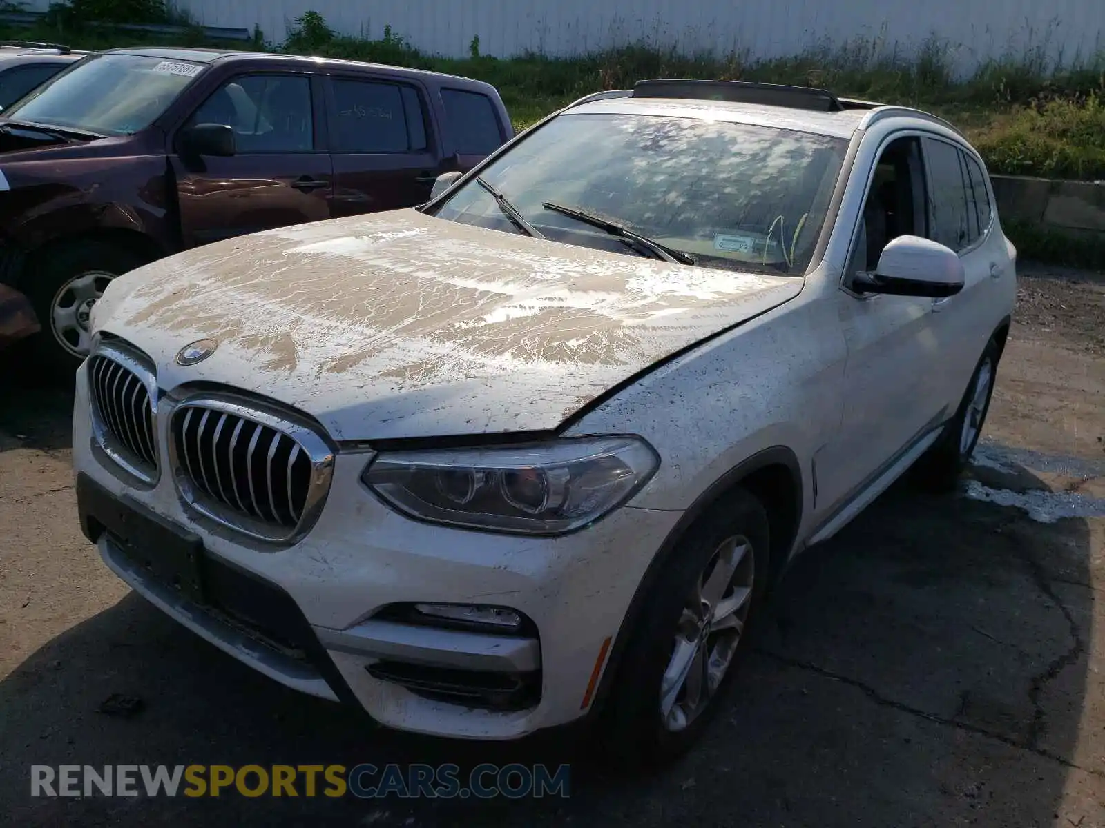 2 Photograph of a damaged car 5UXTR9C51KLP96837 BMW X3 2019