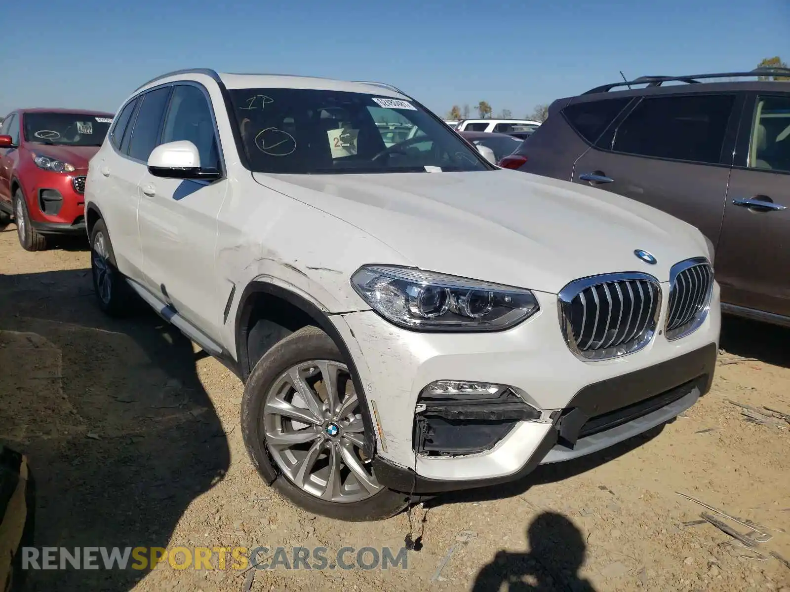 1 fotografías del automóvil dañado 5UXTR9C52KLD91332 BMW X3 2019