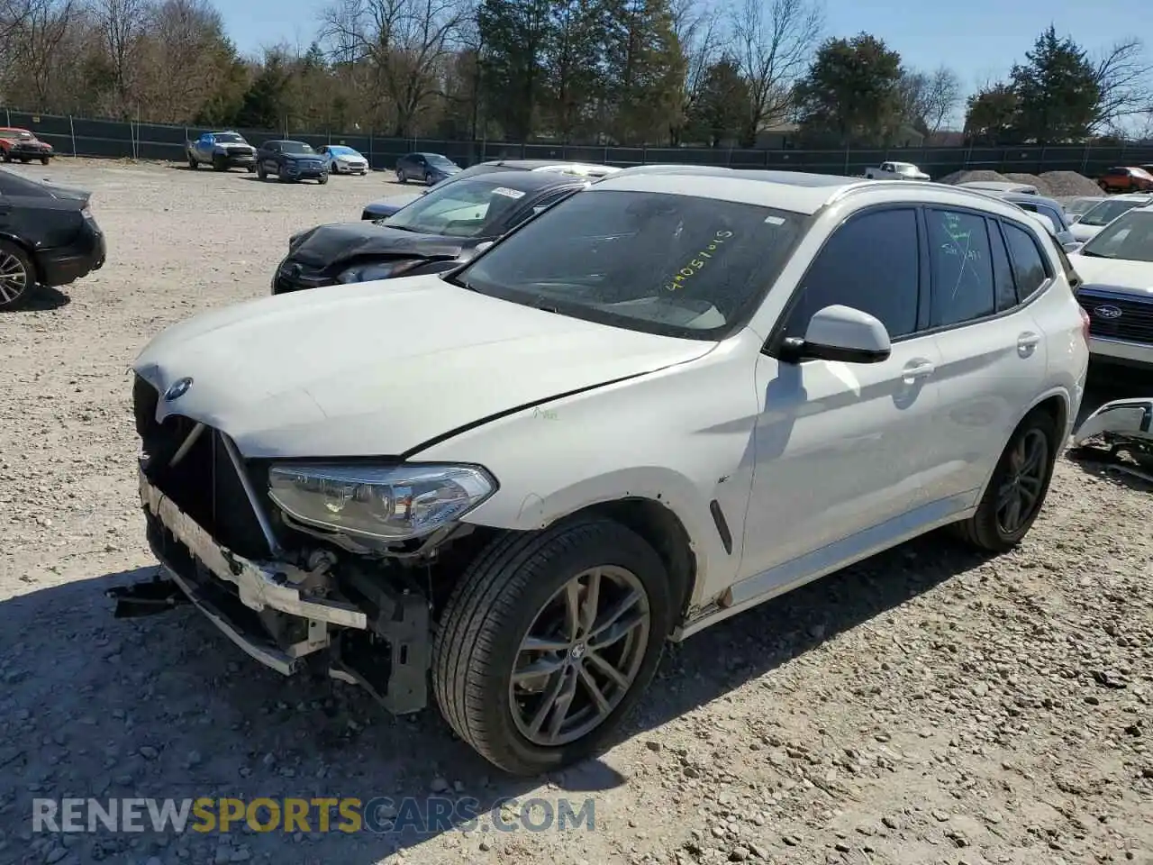 1 Photograph of a damaged car 5UXTR9C52KLD94165 BMW X3 2019