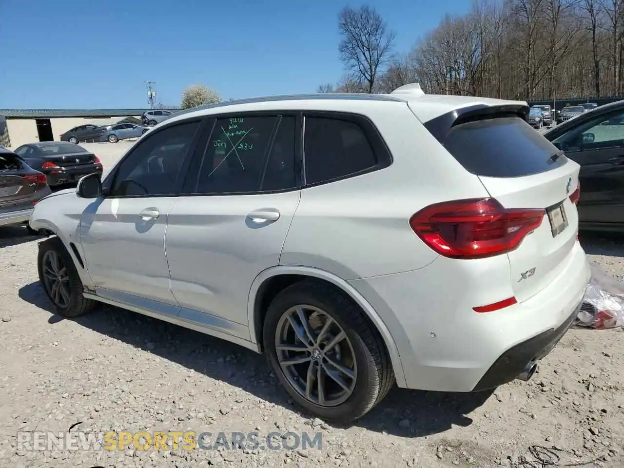 2 Photograph of a damaged car 5UXTR9C52KLD94165 BMW X3 2019