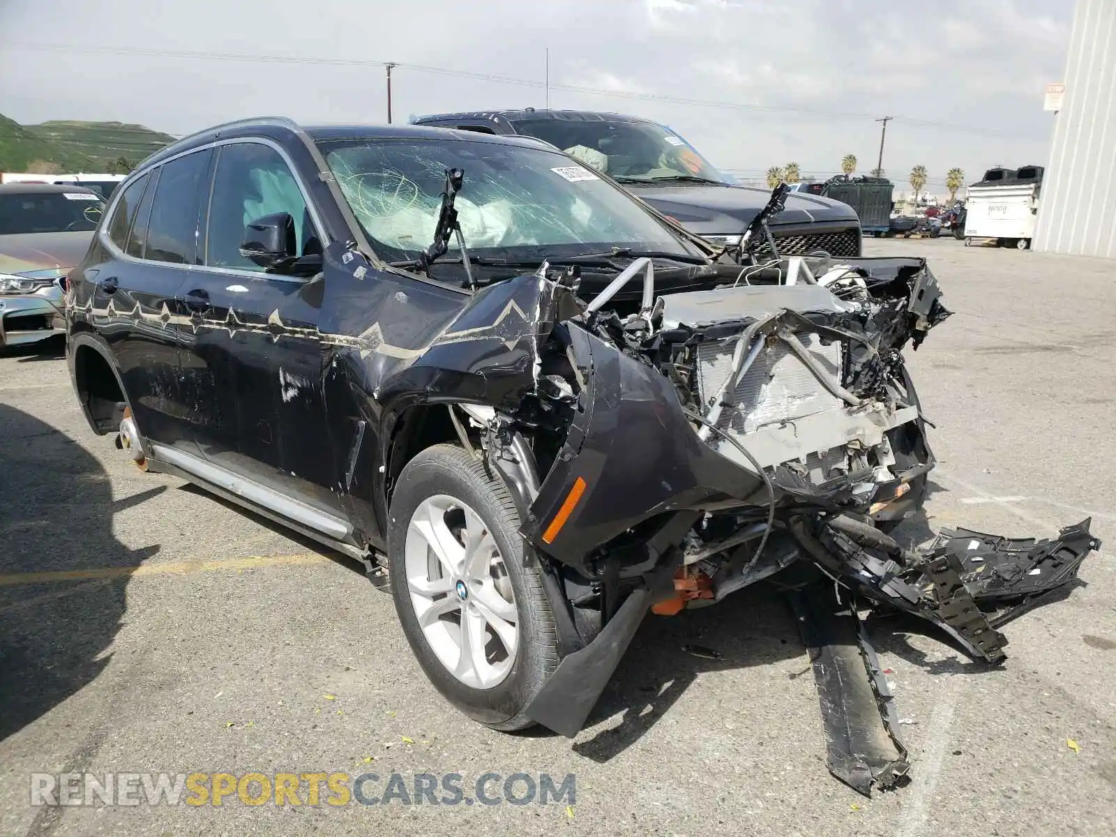 1 Photograph of a damaged car 5UXTR9C52KLD94893 BMW X3 2019