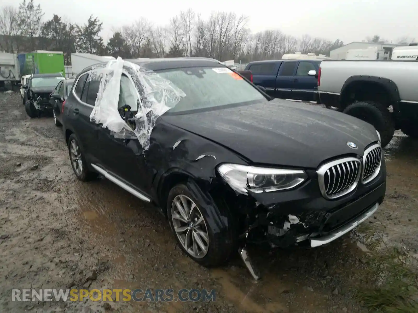 1 Photograph of a damaged car 5UXTR9C52KLD96367 BMW X3 2019