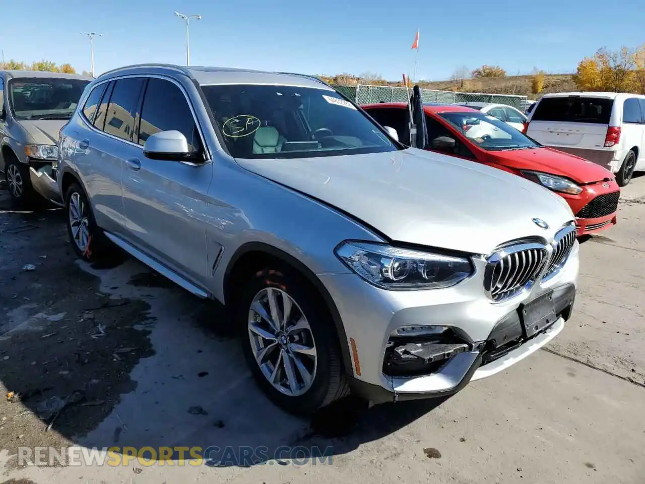 1 Photograph of a damaged car 5UXTR9C52KLD97387 BMW X3 2019