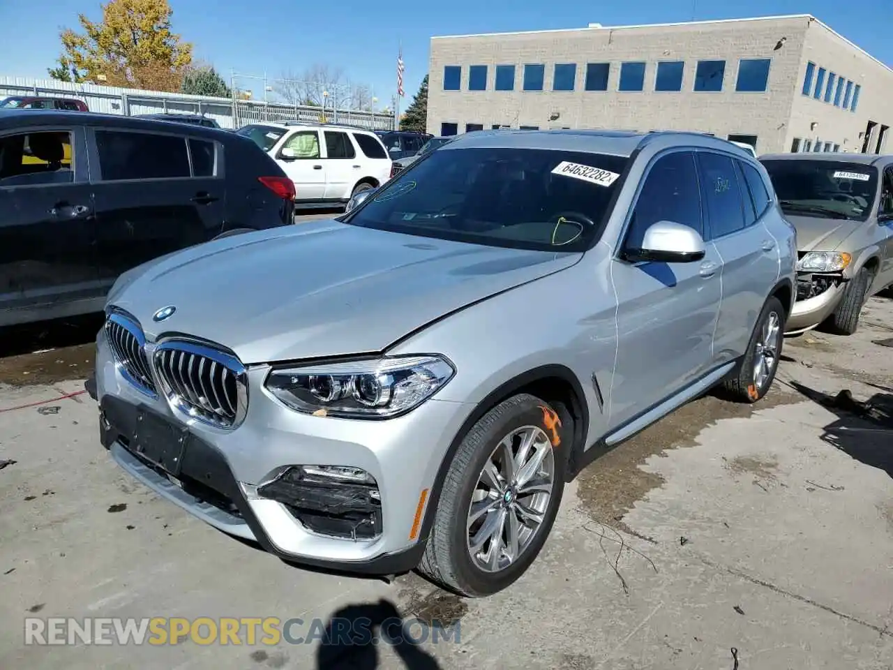 2 Photograph of a damaged car 5UXTR9C52KLD97387 BMW X3 2019