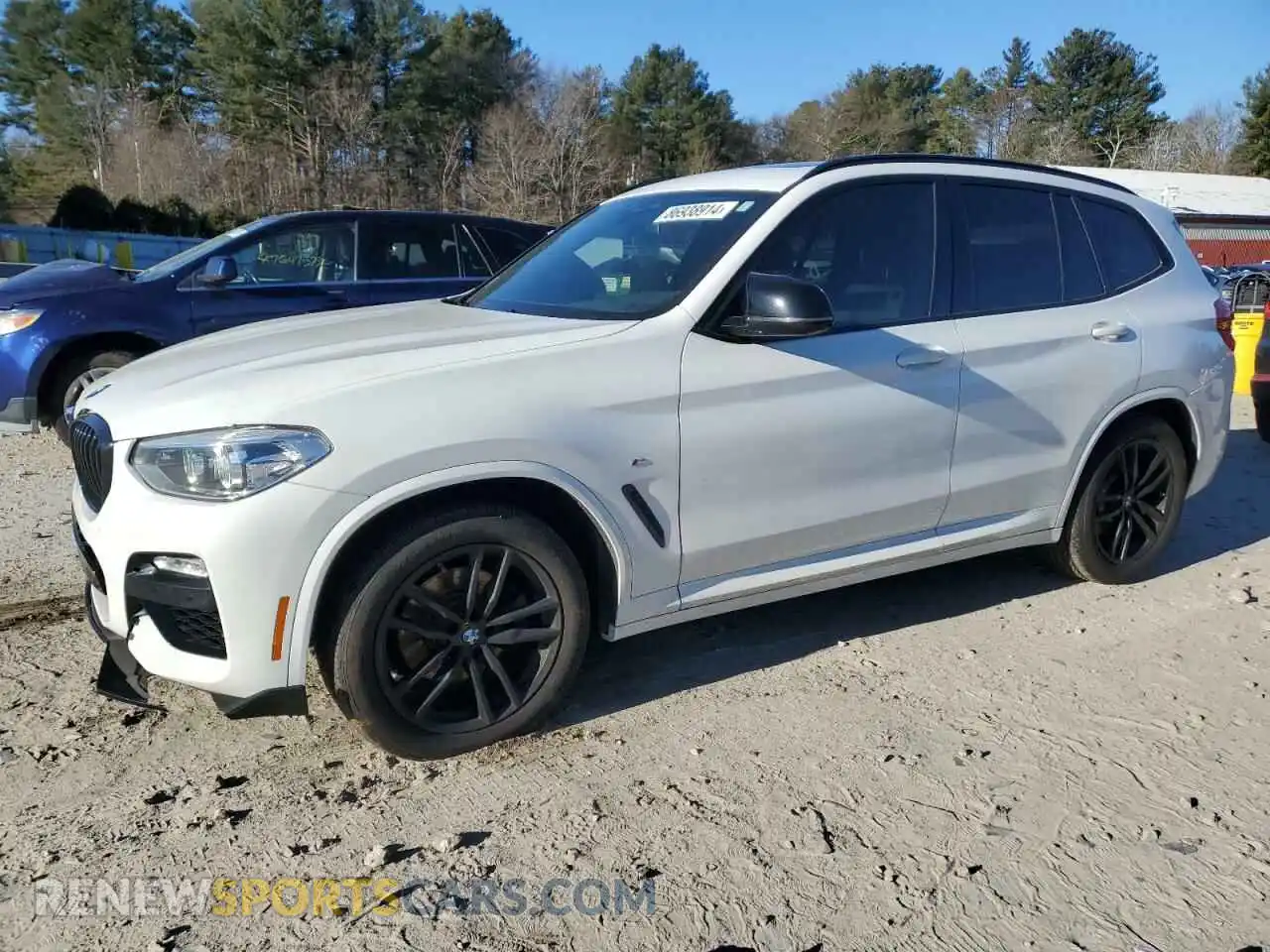 1 Photograph of a damaged car 5UXTR9C52KLE15614 BMW X3 2019