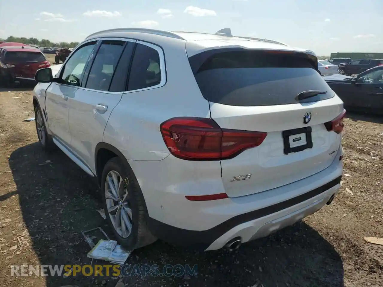 3 Photograph of a damaged car 5UXTR9C52KLP76564 BMW X3 2019