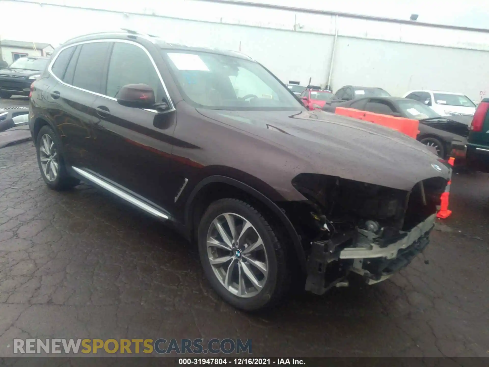 1 Photograph of a damaged car 5UXTR9C52KLP76662 BMW X3 2019