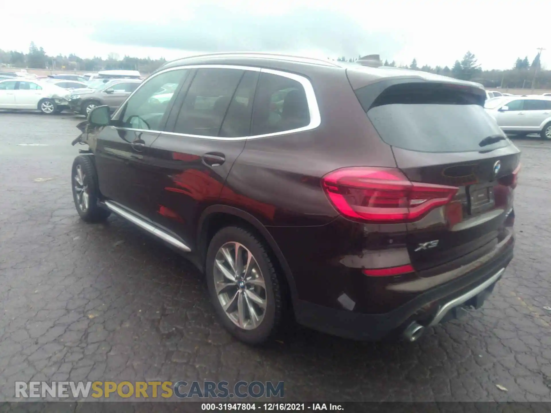 3 Photograph of a damaged car 5UXTR9C52KLP76662 BMW X3 2019