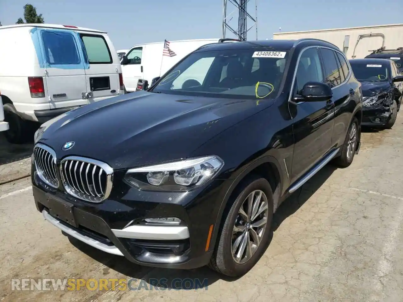 2 Photograph of a damaged car 5UXTR9C52KLP85507 BMW X3 2019