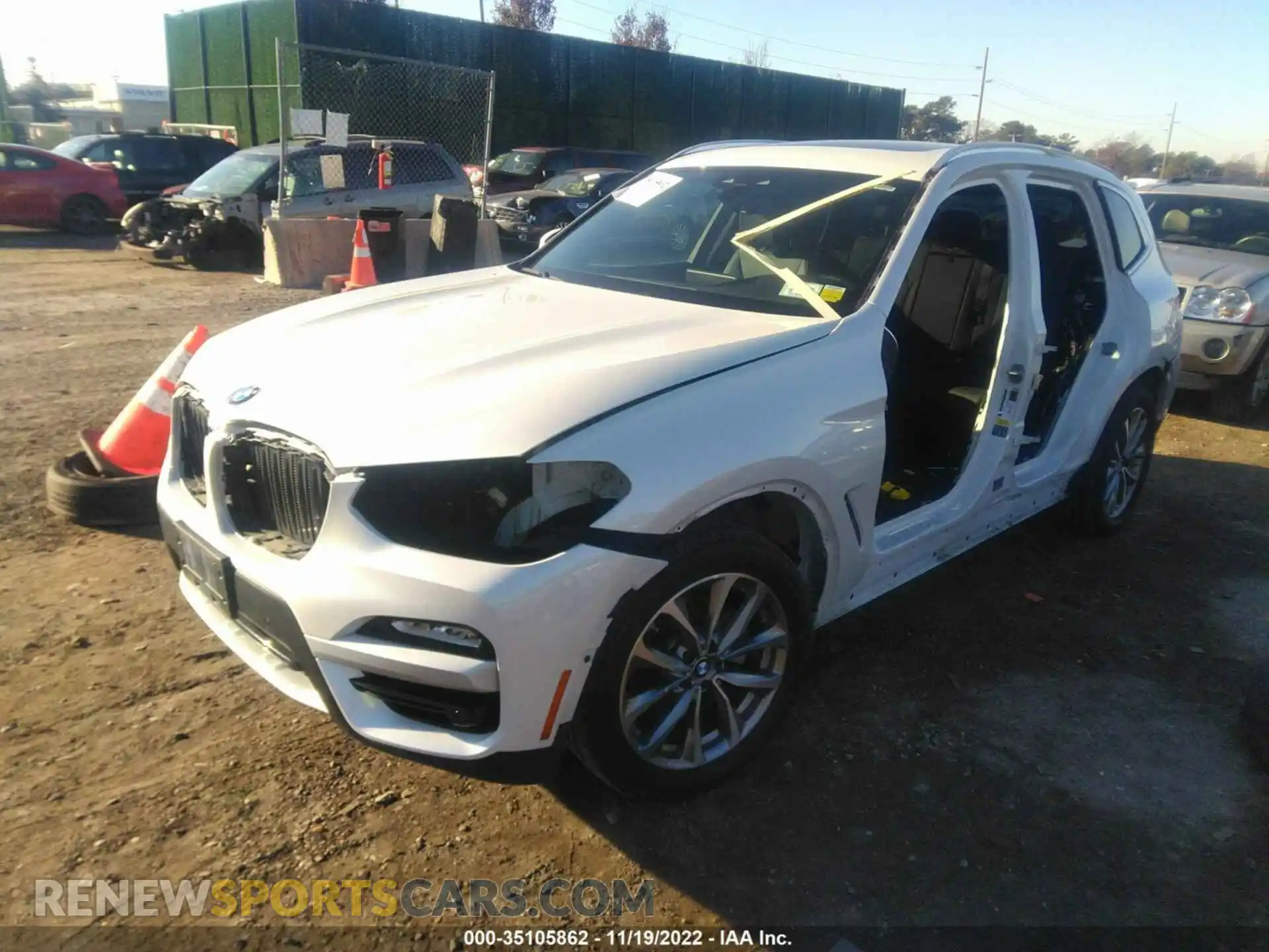 2 Photograph of a damaged car 5UXTR9C52KLP87578 BMW X3 2019