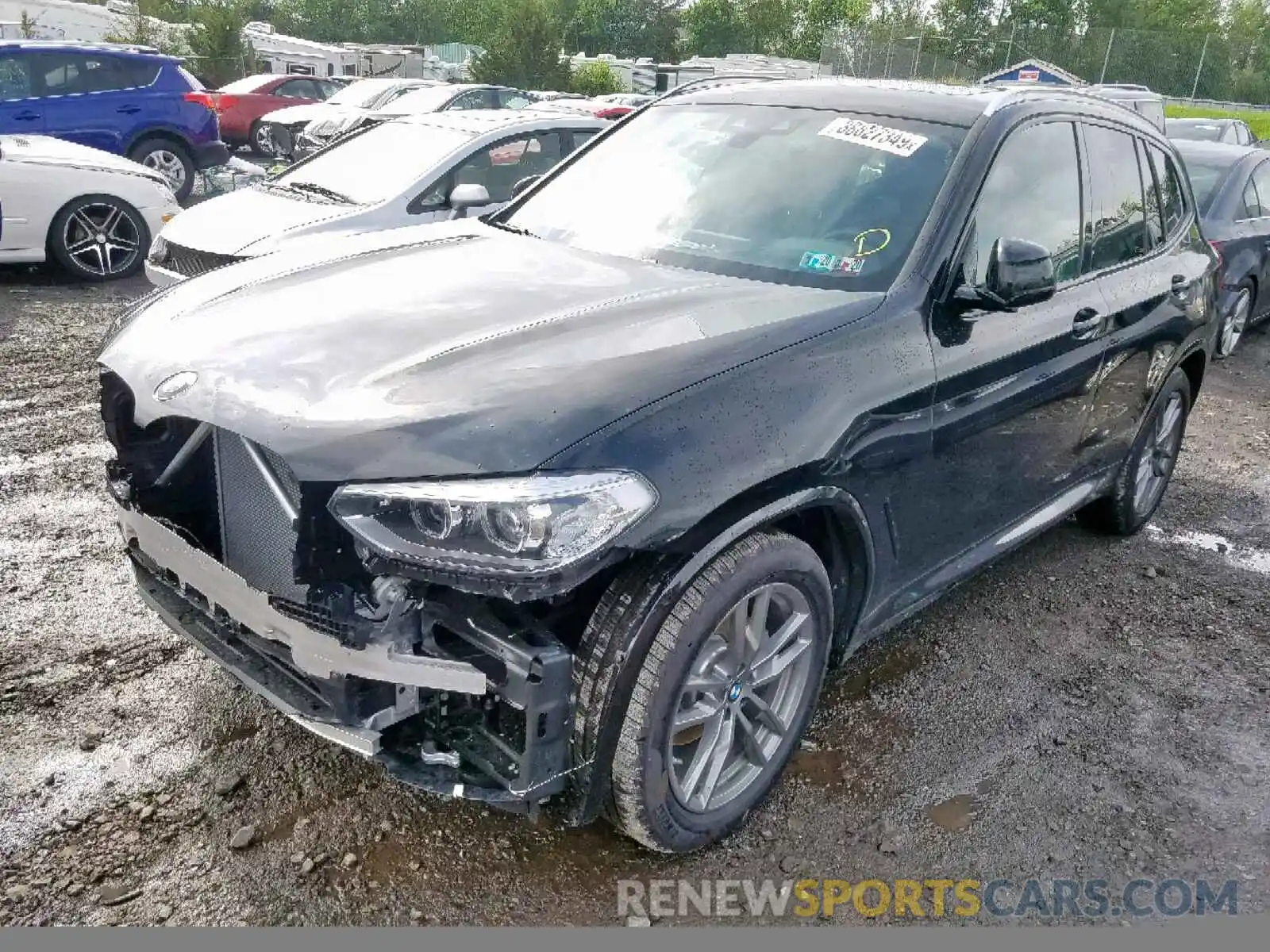 2 Photograph of a damaged car 5UXTR9C52KLP89752 BMW X3 2019
