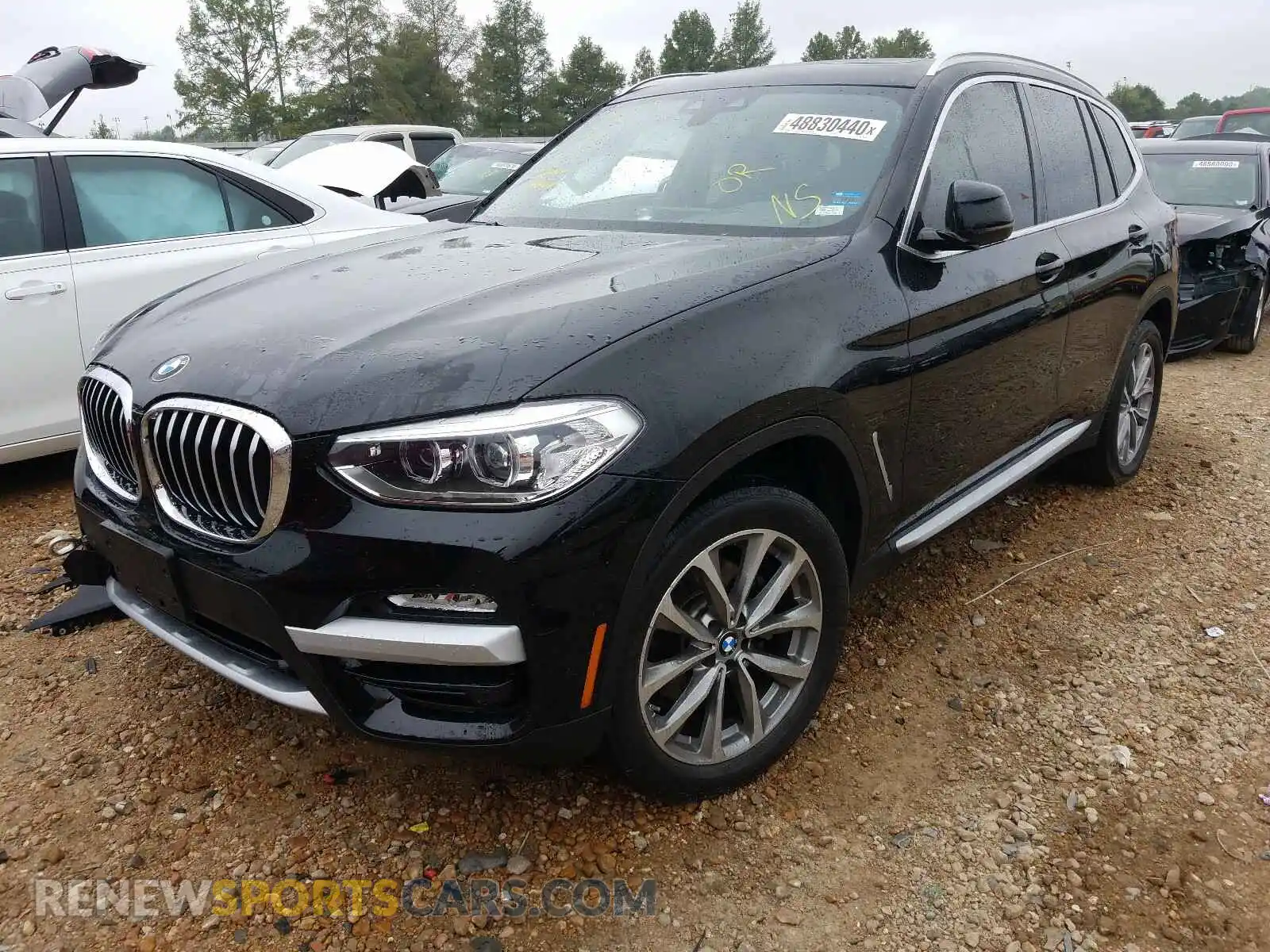 2 Photograph of a damaged car 5UXTR9C52KLP90559 BMW X3 2019