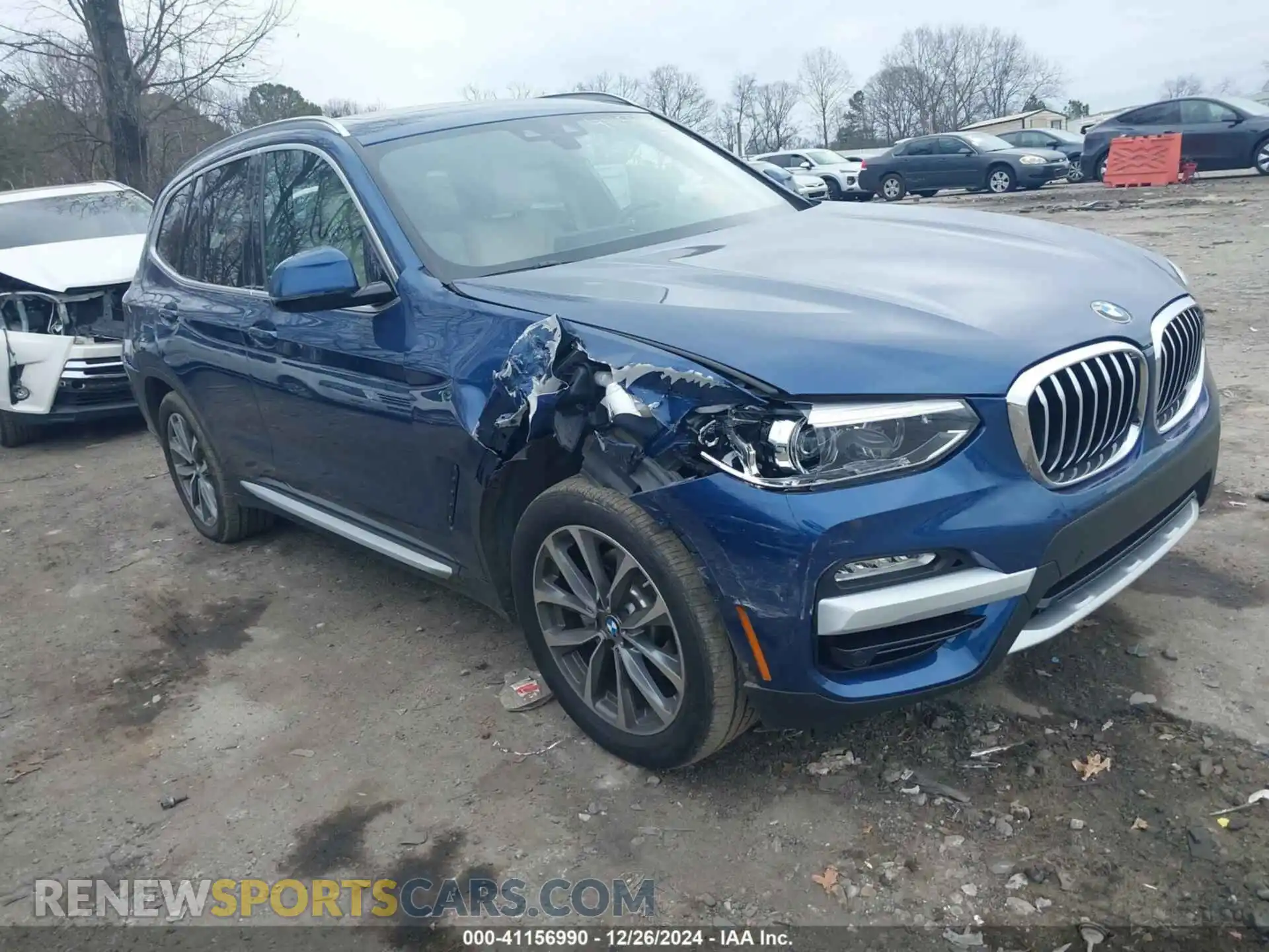 1 Photograph of a damaged car 5UXTR9C52KLP97365 BMW X3 2019