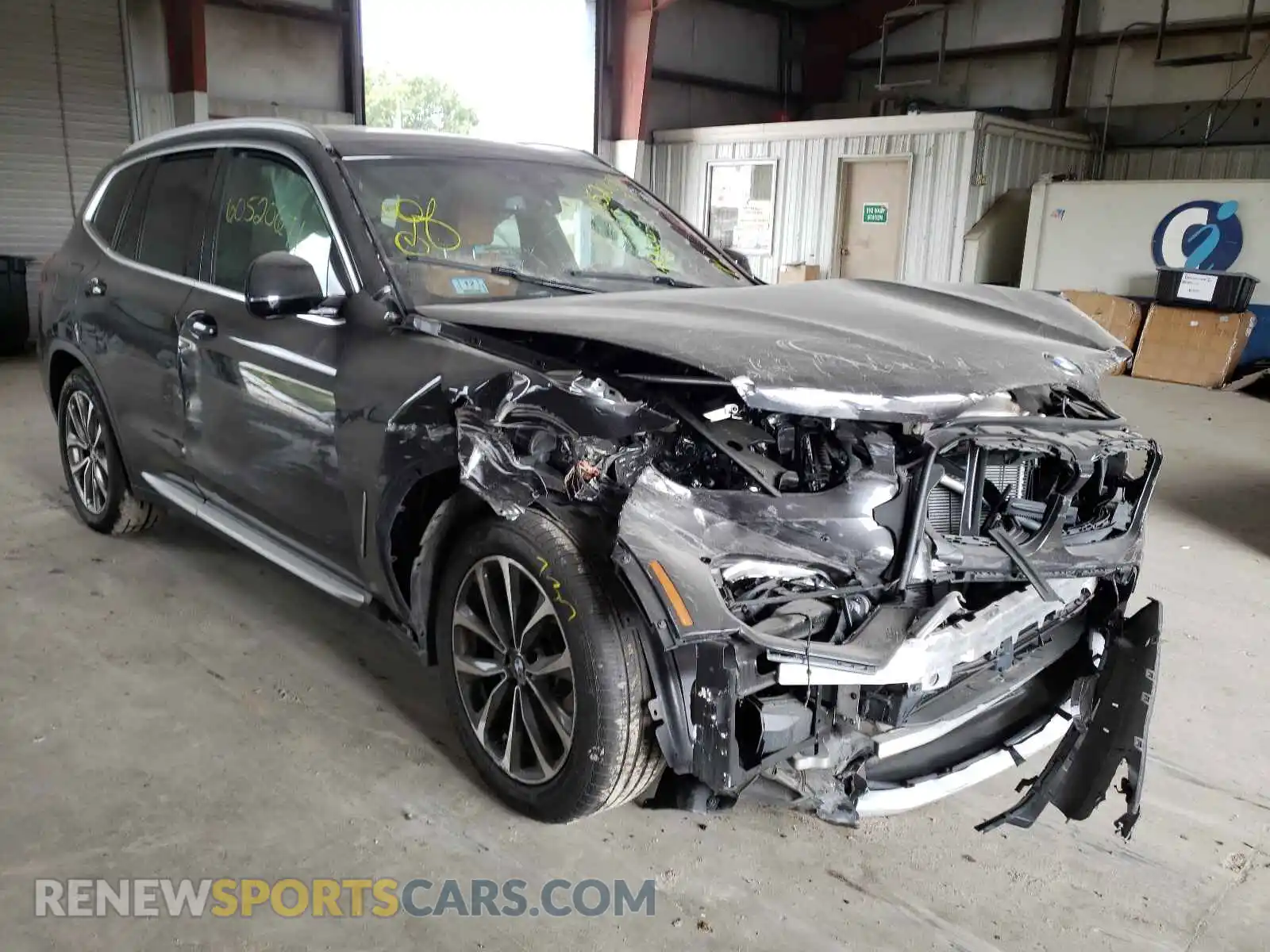 1 Photograph of a damaged car 5UXTR9C52KLP97401 BMW X3 2019